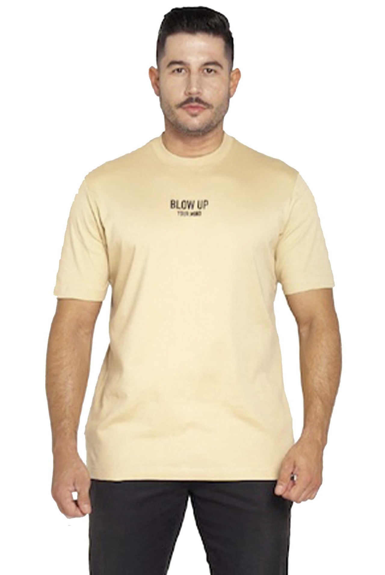 Camiseta Blow Up Slim Fit Camel T-Shirt C61/9019