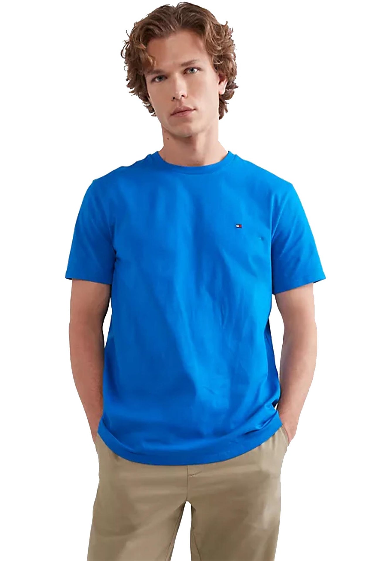 Camiseta Tommy Hilfiger Essential Solid Bio Blue