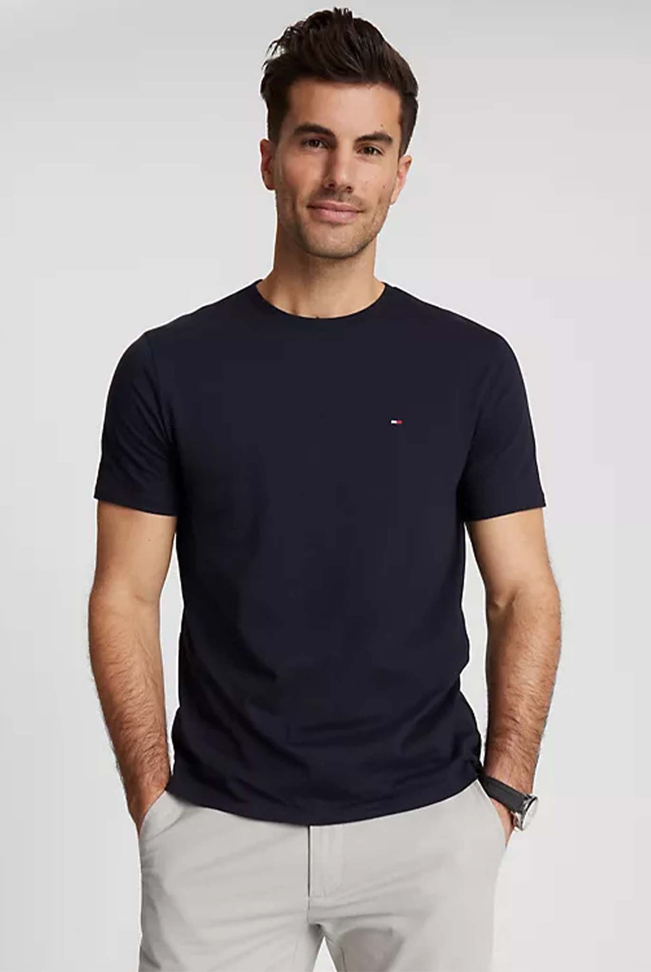 Camiseta Tommy Hilfiger Essential Solid Navy
