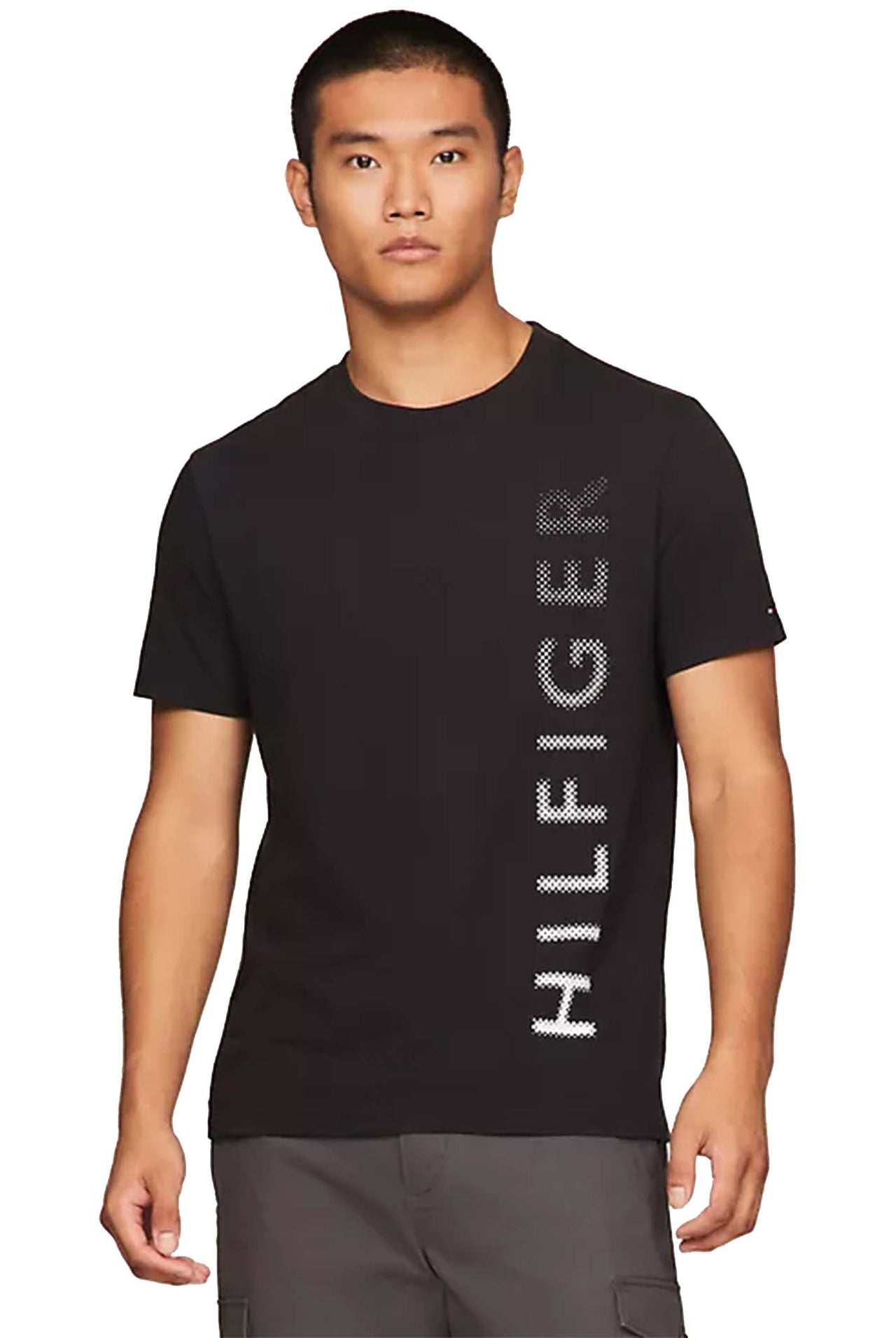 Camiseta Tommy Hilfiger Gradient Logo Black