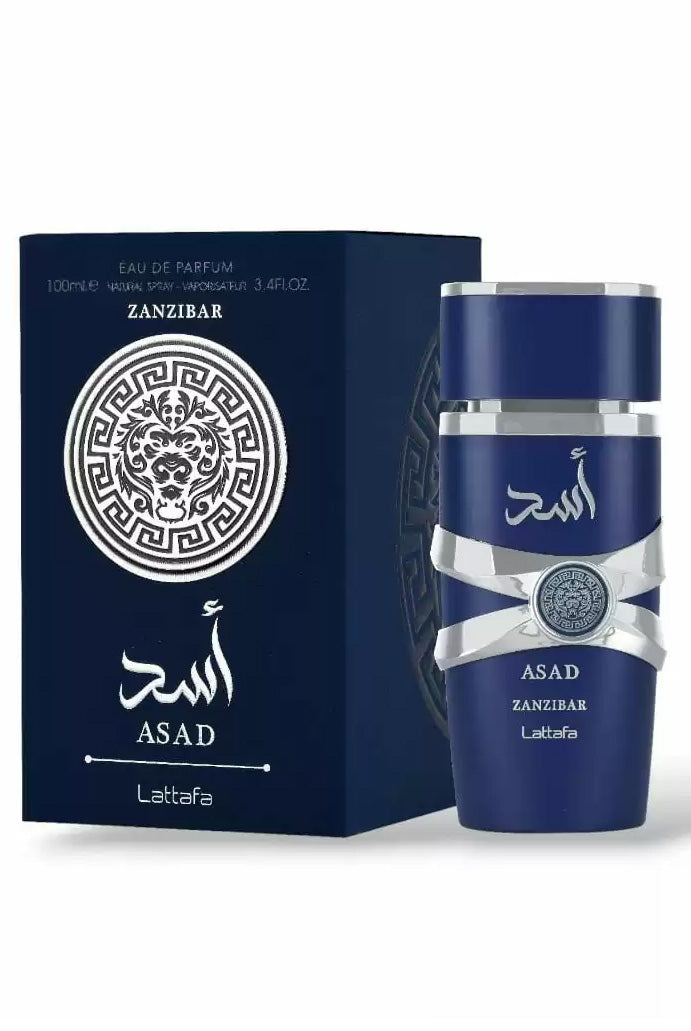 Perfume Asad Zanzibar Lattafa Eau De Perfume 100ML
