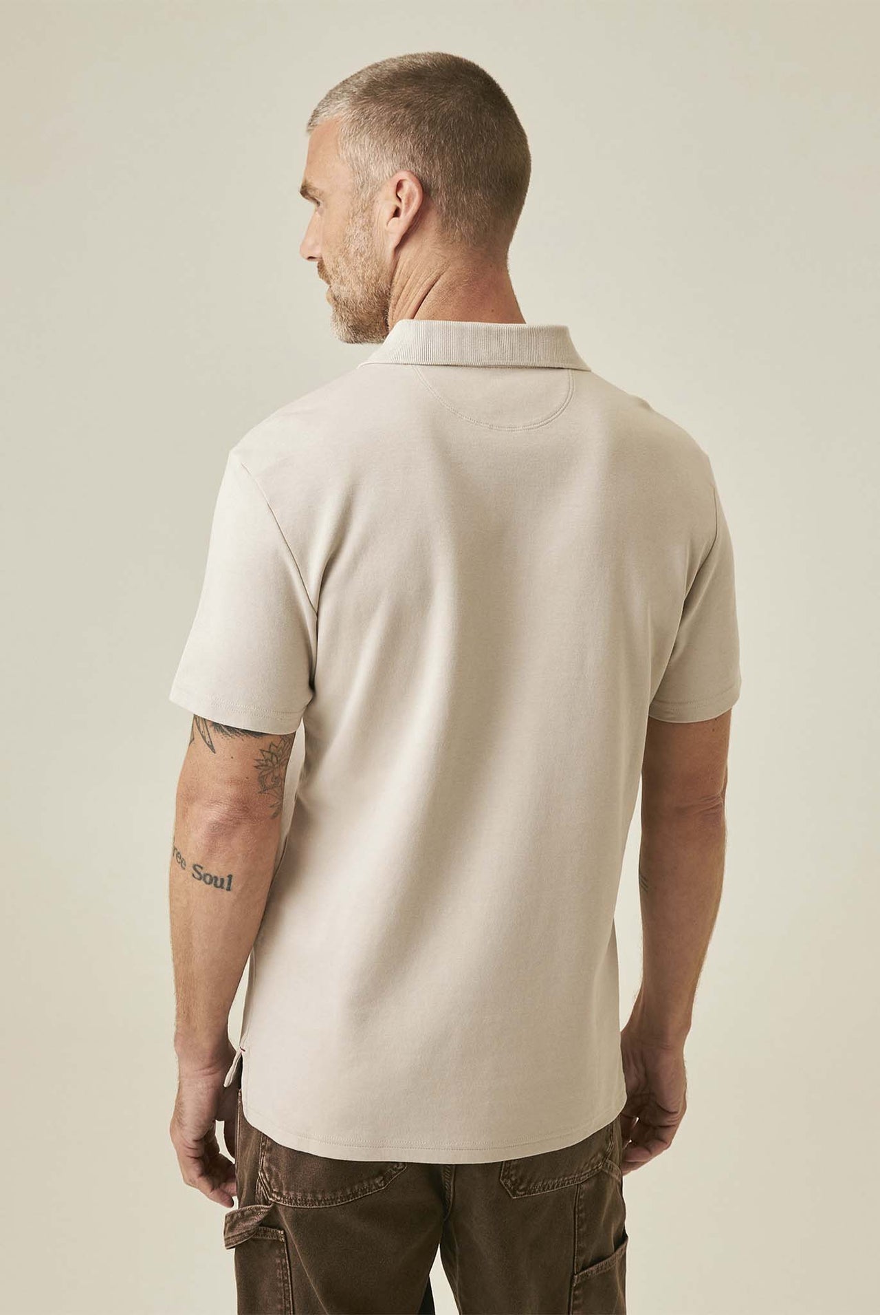 Camiseta Tipo Polo Chevignon Crudo 063-601H006