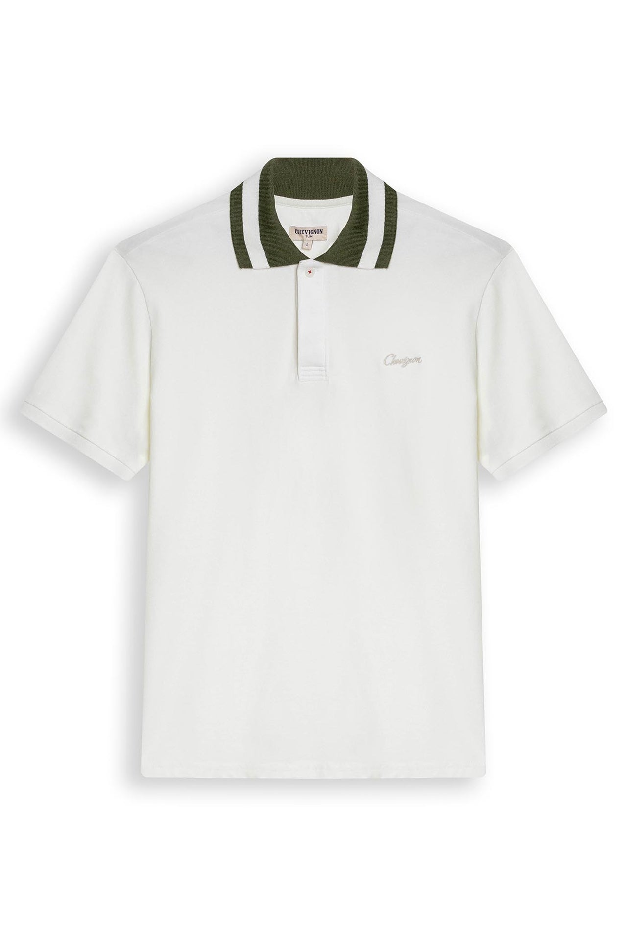 Camiseta Tipo Polo Chevignon Crudo 063-601H023
