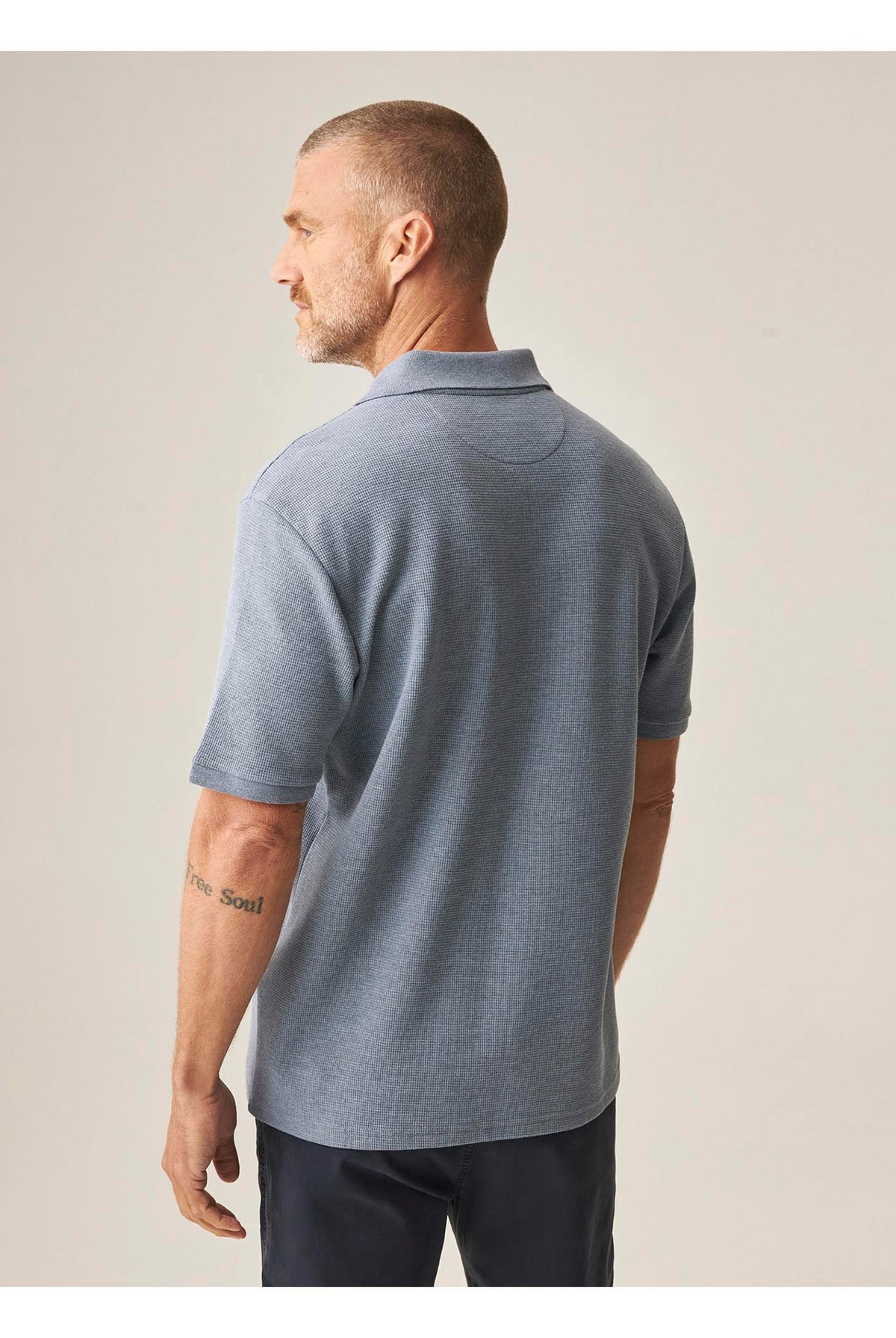 Camiseta Tipo Polo Chevignon Azul 063-609H020