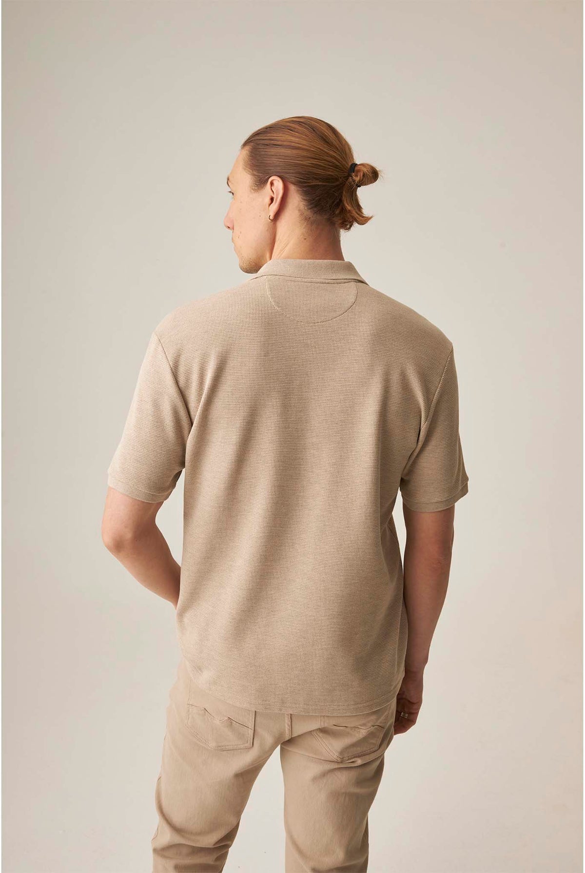 Camiseta Tipo Polo Chevignon Beige 063-609H020