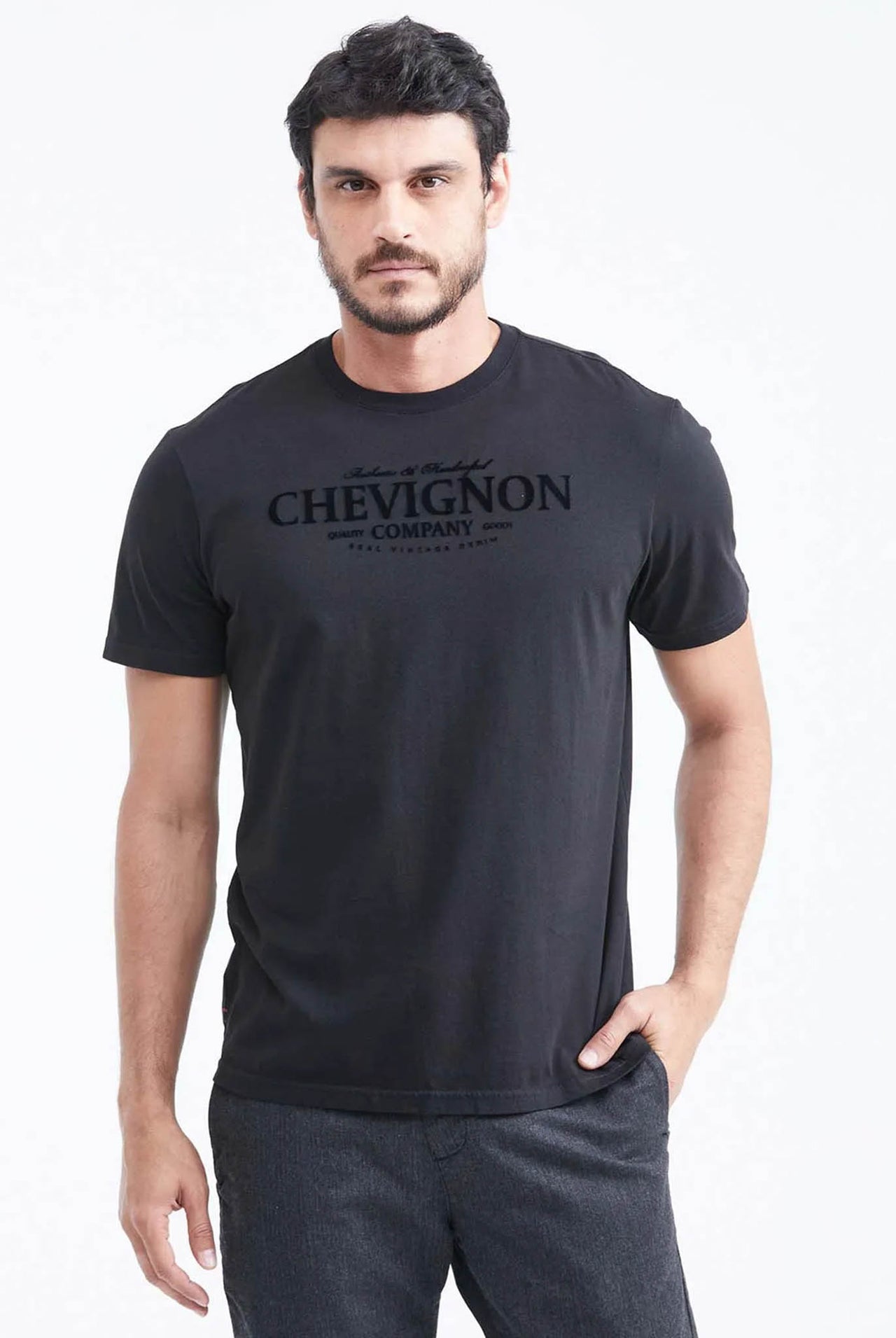 Camiseta Chevignon Negro 063-649f034