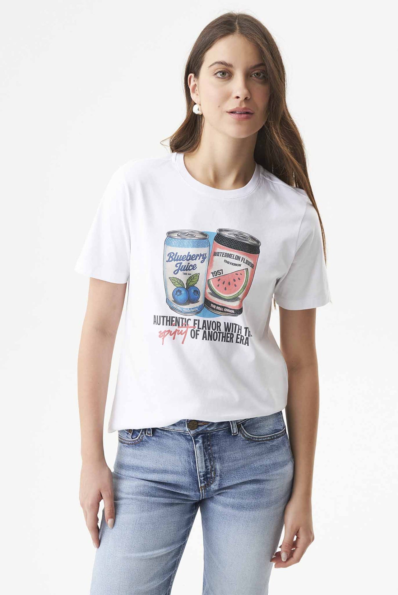 Camiseta Chevignon Grafica Blanco 063-709G008