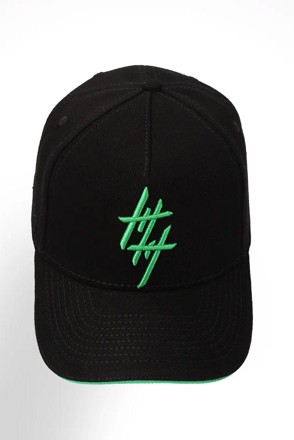 Gorra Money Makers Mmcap Negro Verde