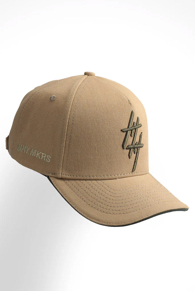 Gorra Money Makers Mmcap Beige Verde