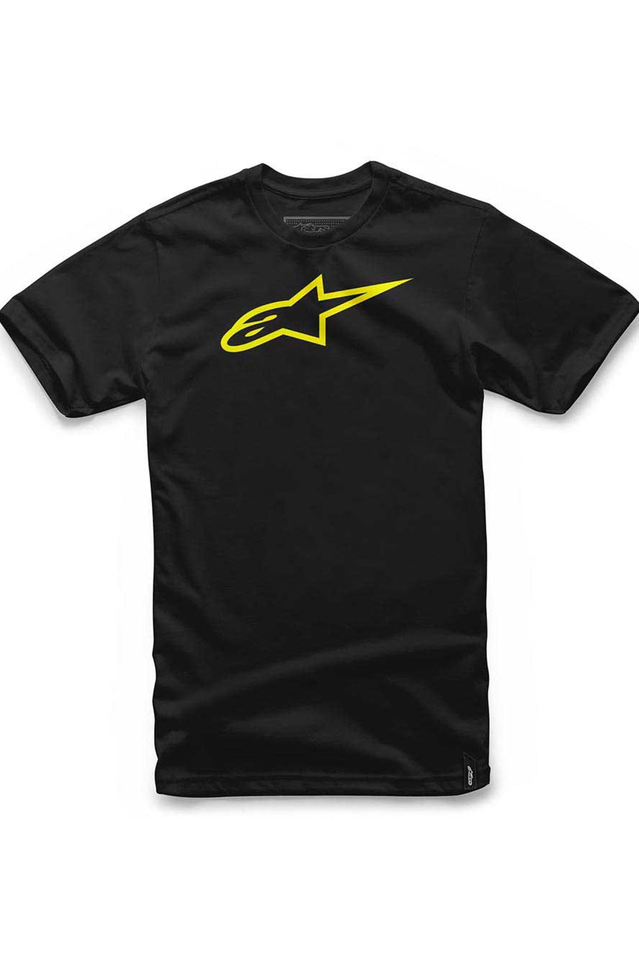 Camiseta Alpinestars Ageless Classic Negro/Amarillo