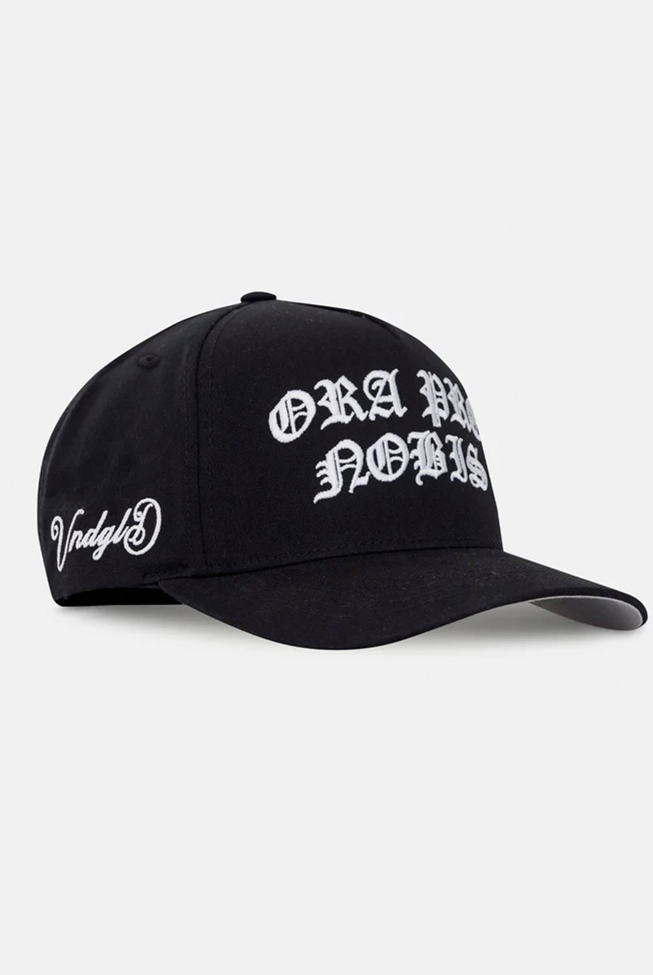 Gorra Undergold Gratia Plena Flowers High Crown Black