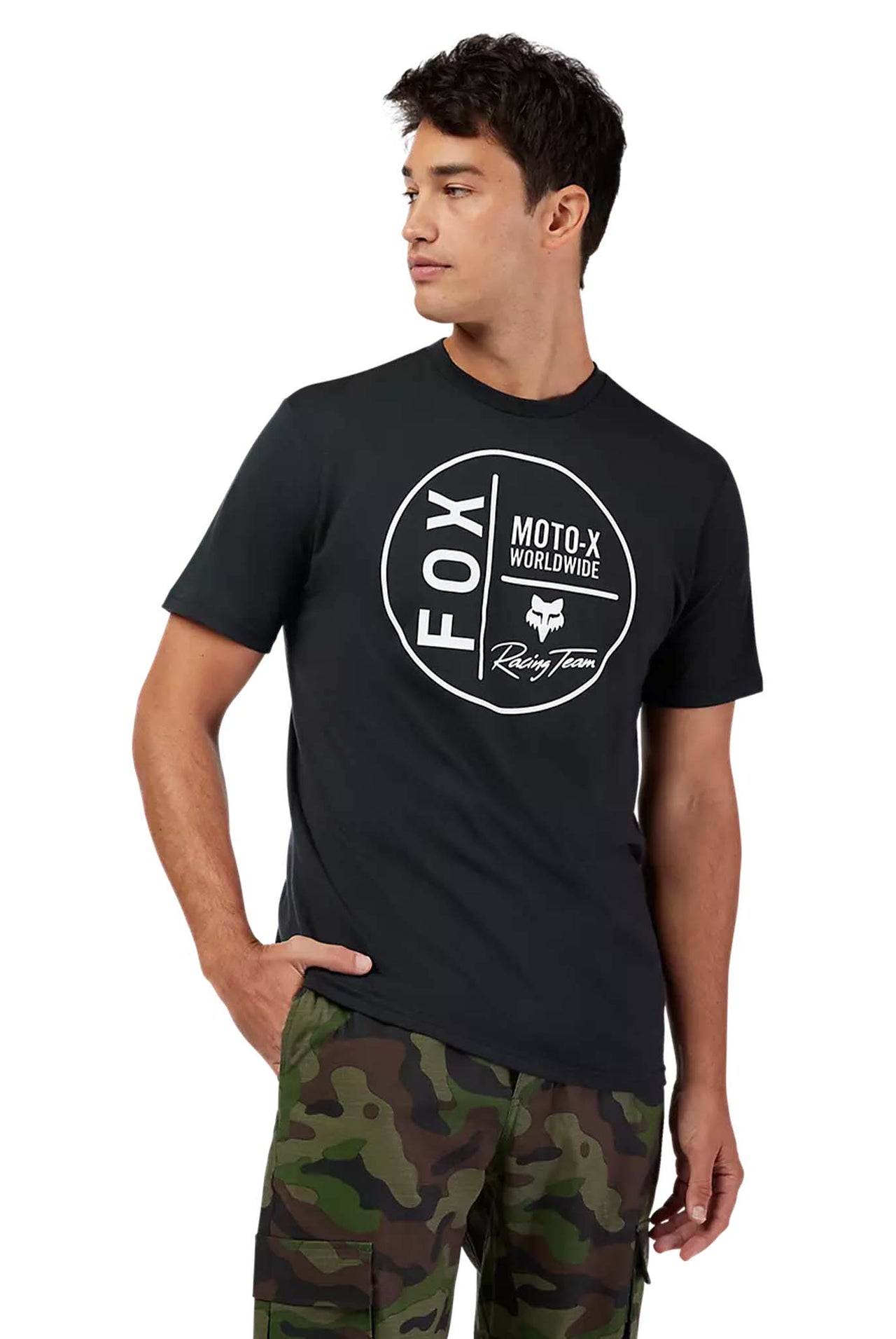 Camiseta Fox Worldwide SS Negro