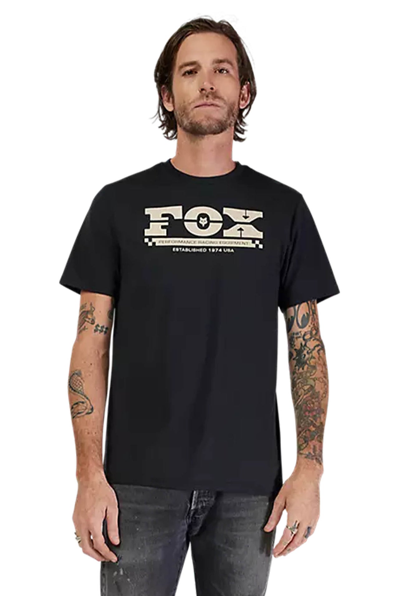 Camiseta Fox National SS Negro