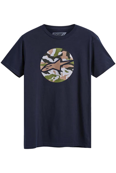 Camiseta Alpinestar Camo Disk Navy
