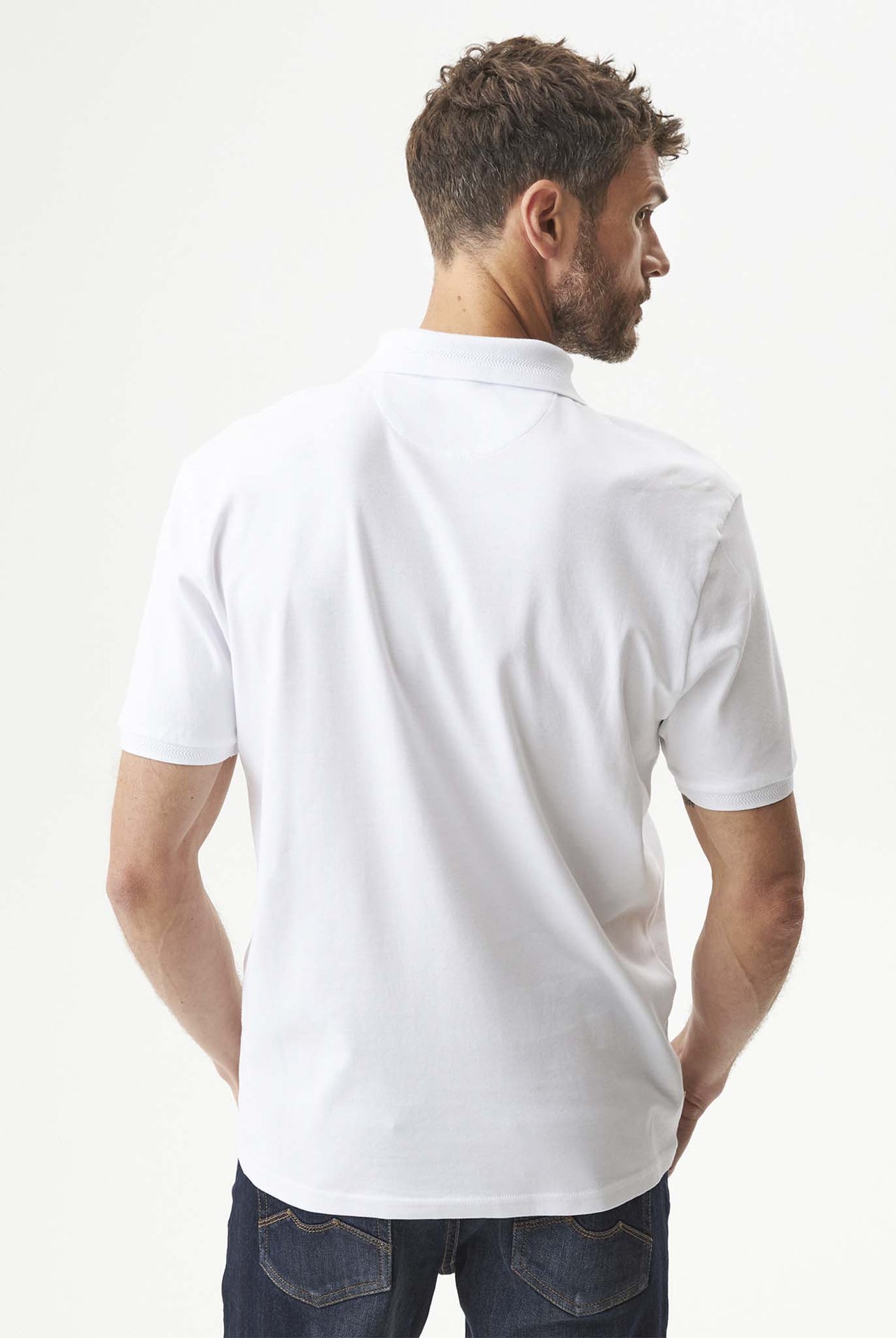 Camiseta Tipo Polo Chevignon Blanco 600A000