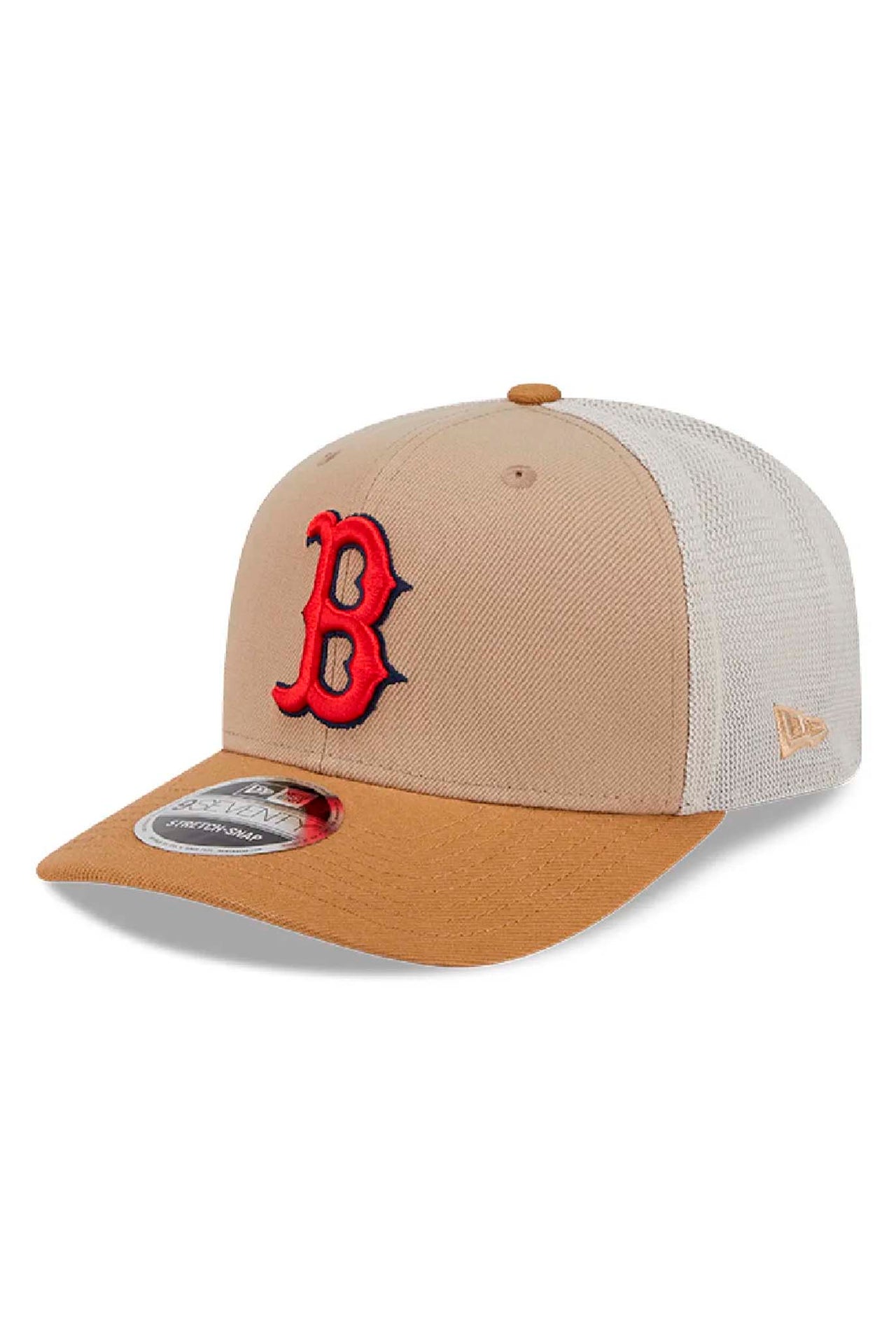 Gorra New Era Boston Red Sox Adventure 9SEVENTY Stretch Snap Trucker 60719933