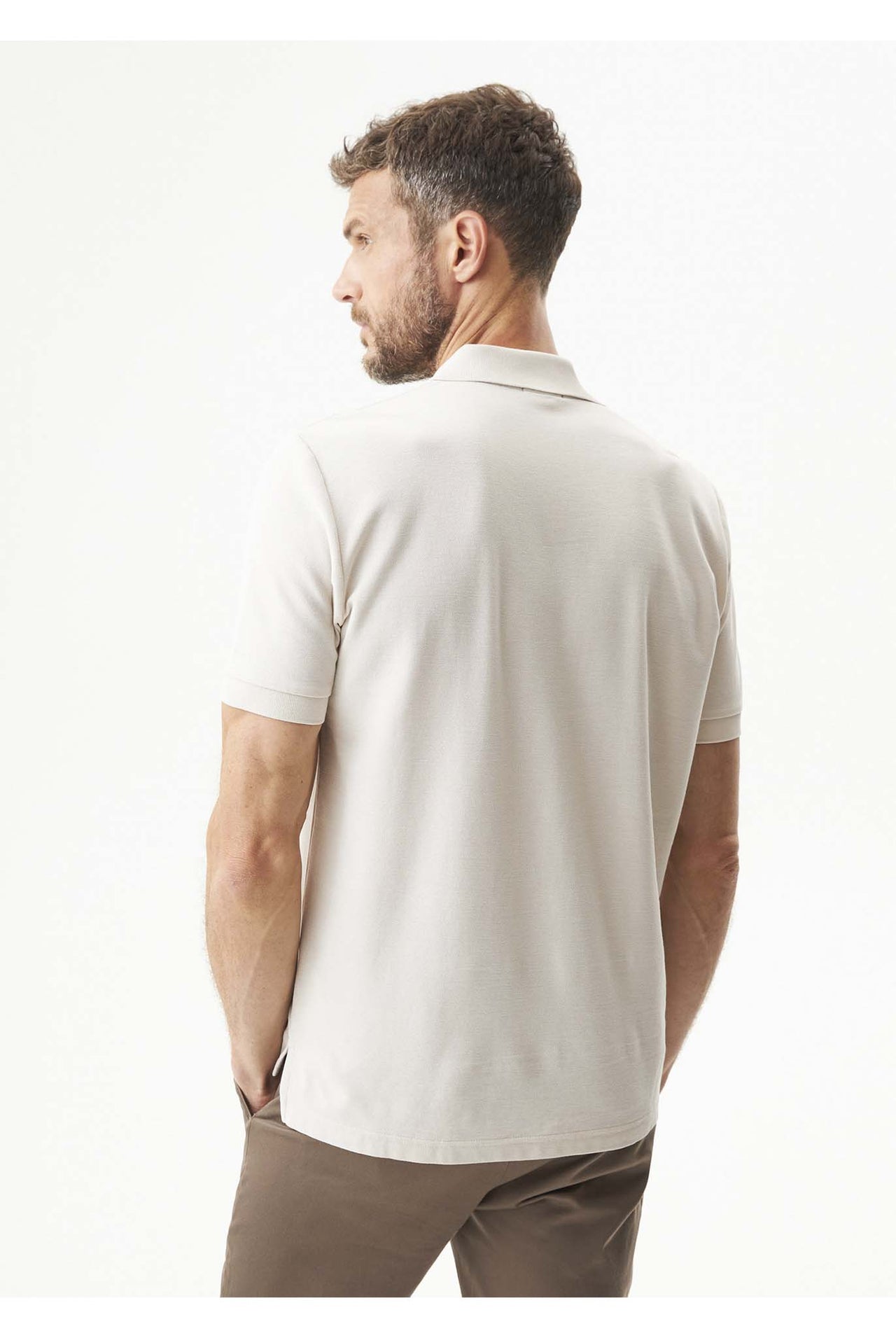Camiseta Tipo Polo Chevignon Clásico Café 609G000
