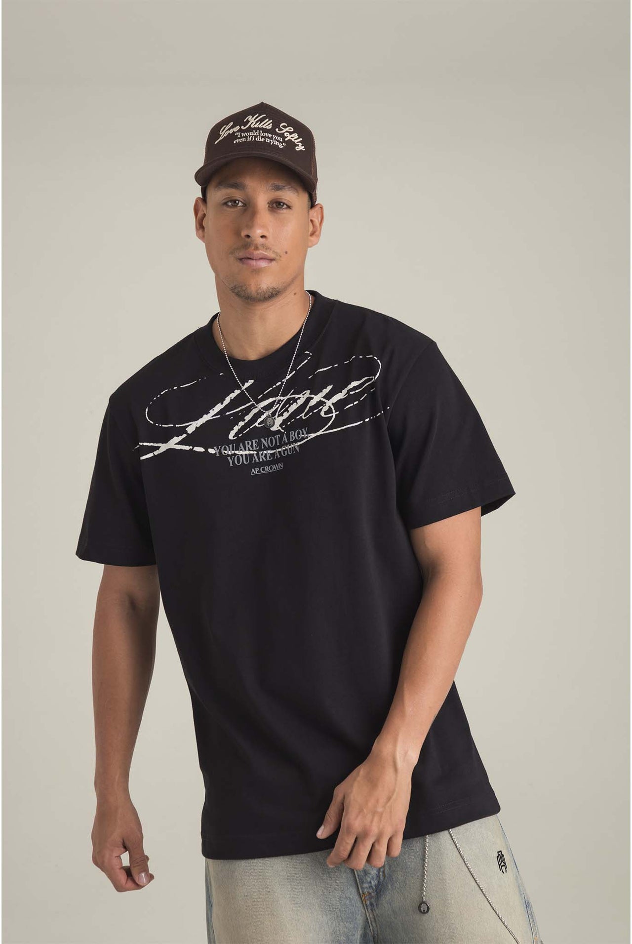 Camiseta Ap Crown Nightmare Black APH26132