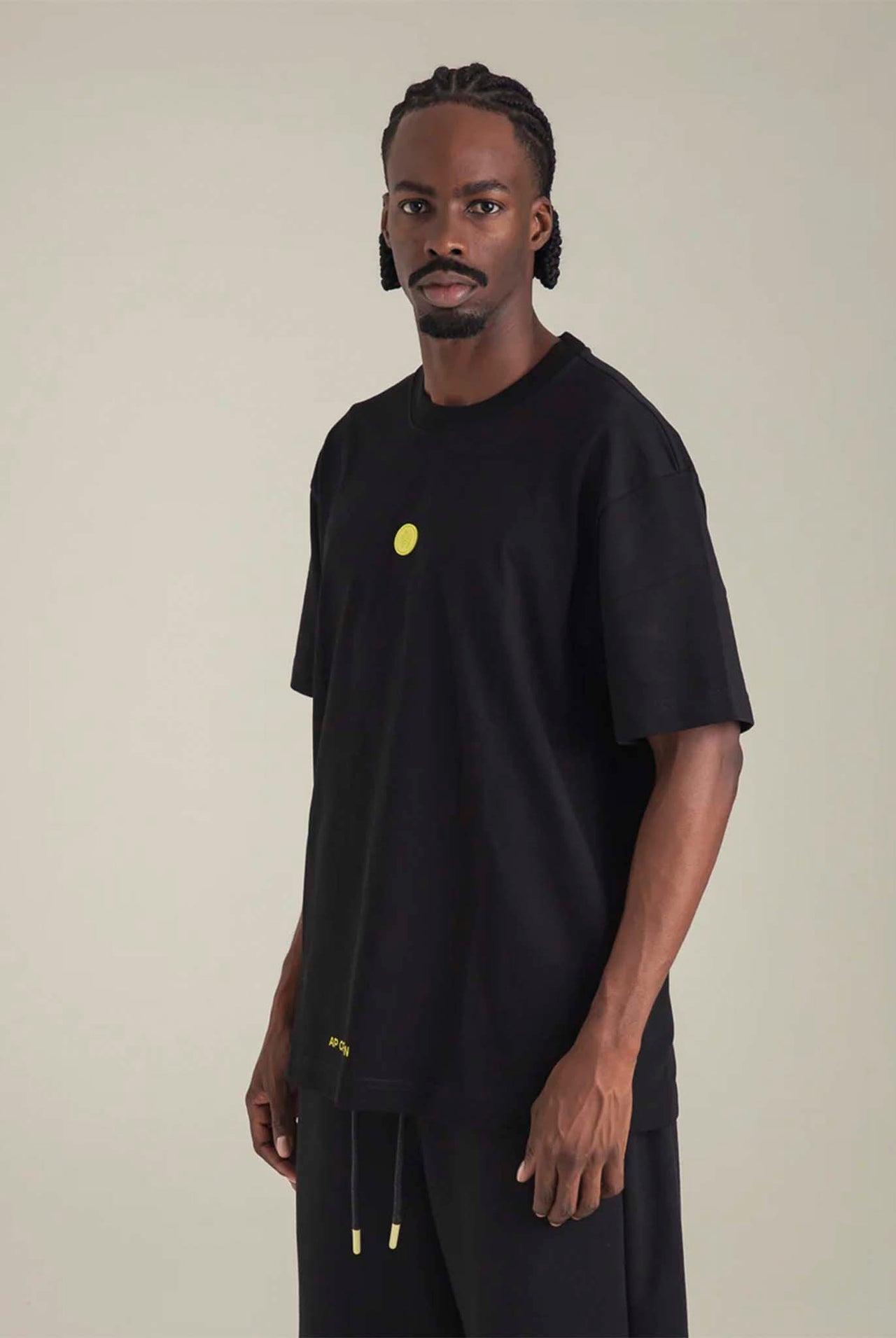 Camiseta Ap Crown Ashen Black