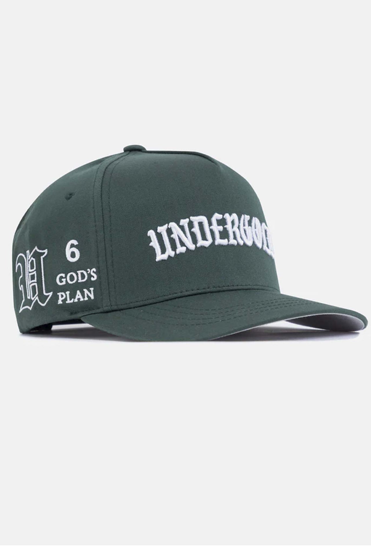 Gorra Undergold Basics Gods Plan High Crown Green