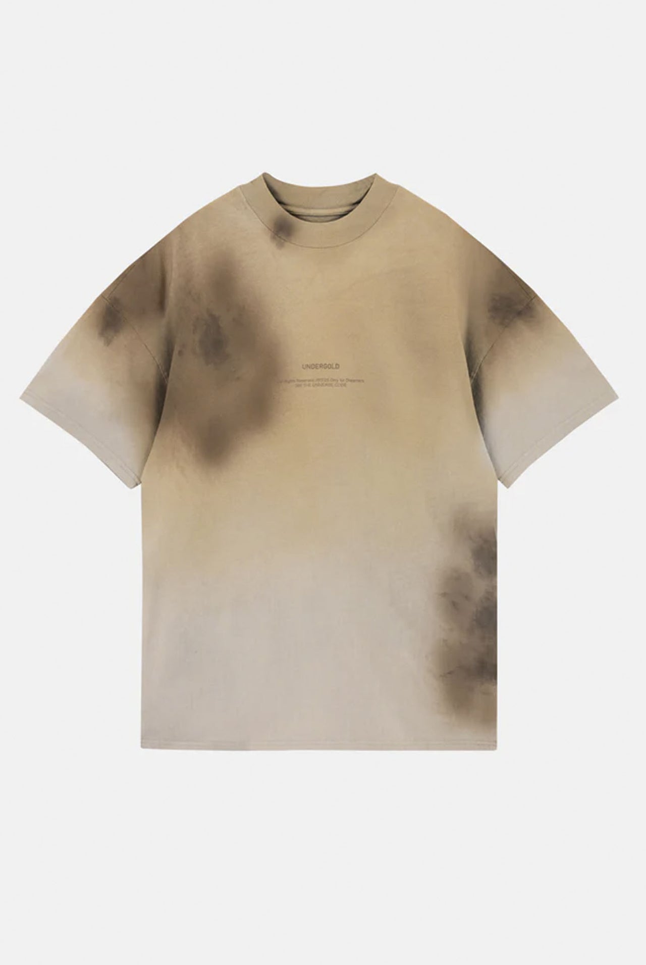Camiseta Undergold Golden Heritage Basic Regular Fit Burned Cream