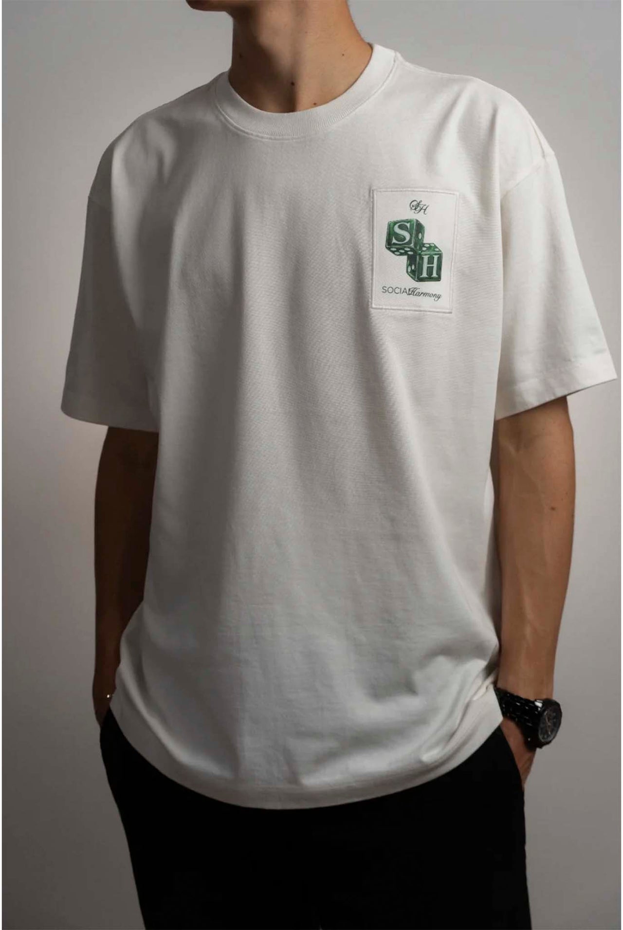 Camiseta Social Harmony Bet You Blanco