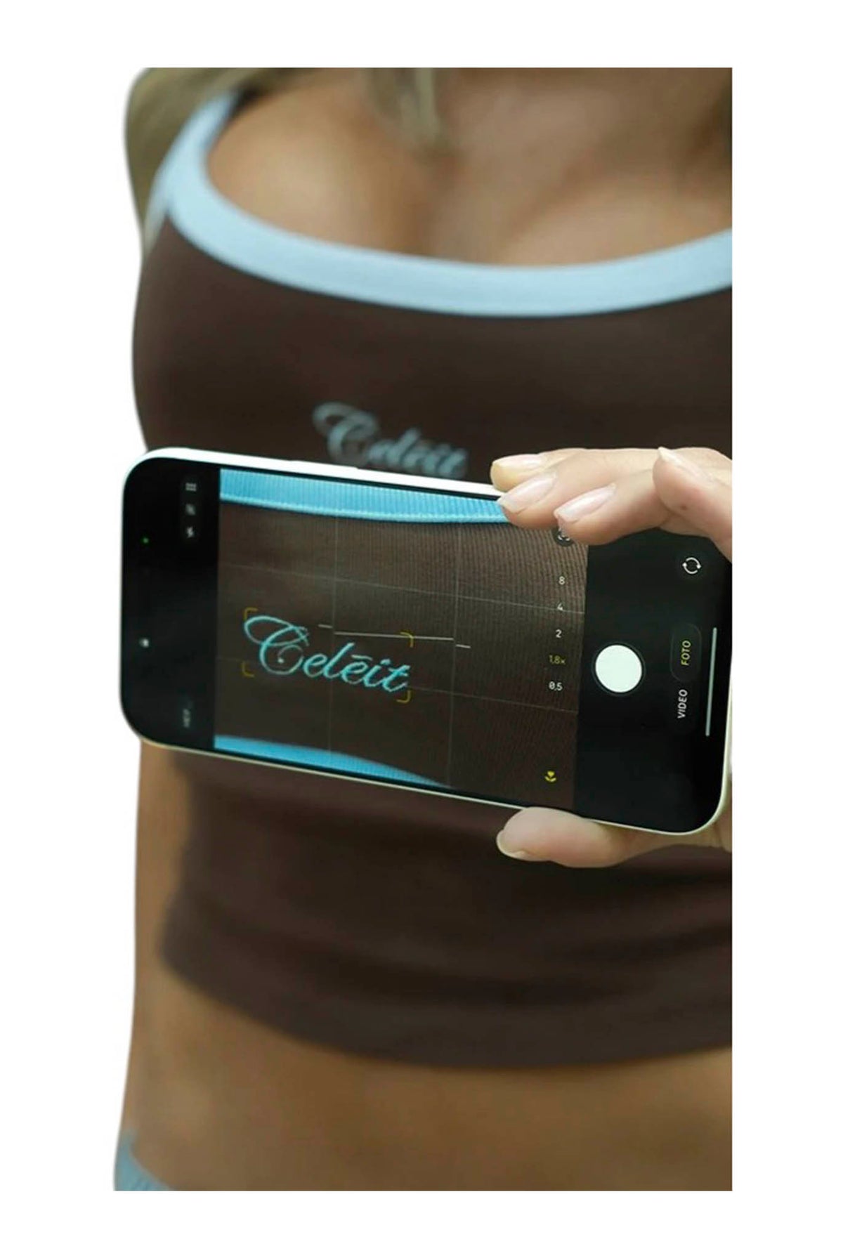 Blusa Celeit Frame Tank Brown