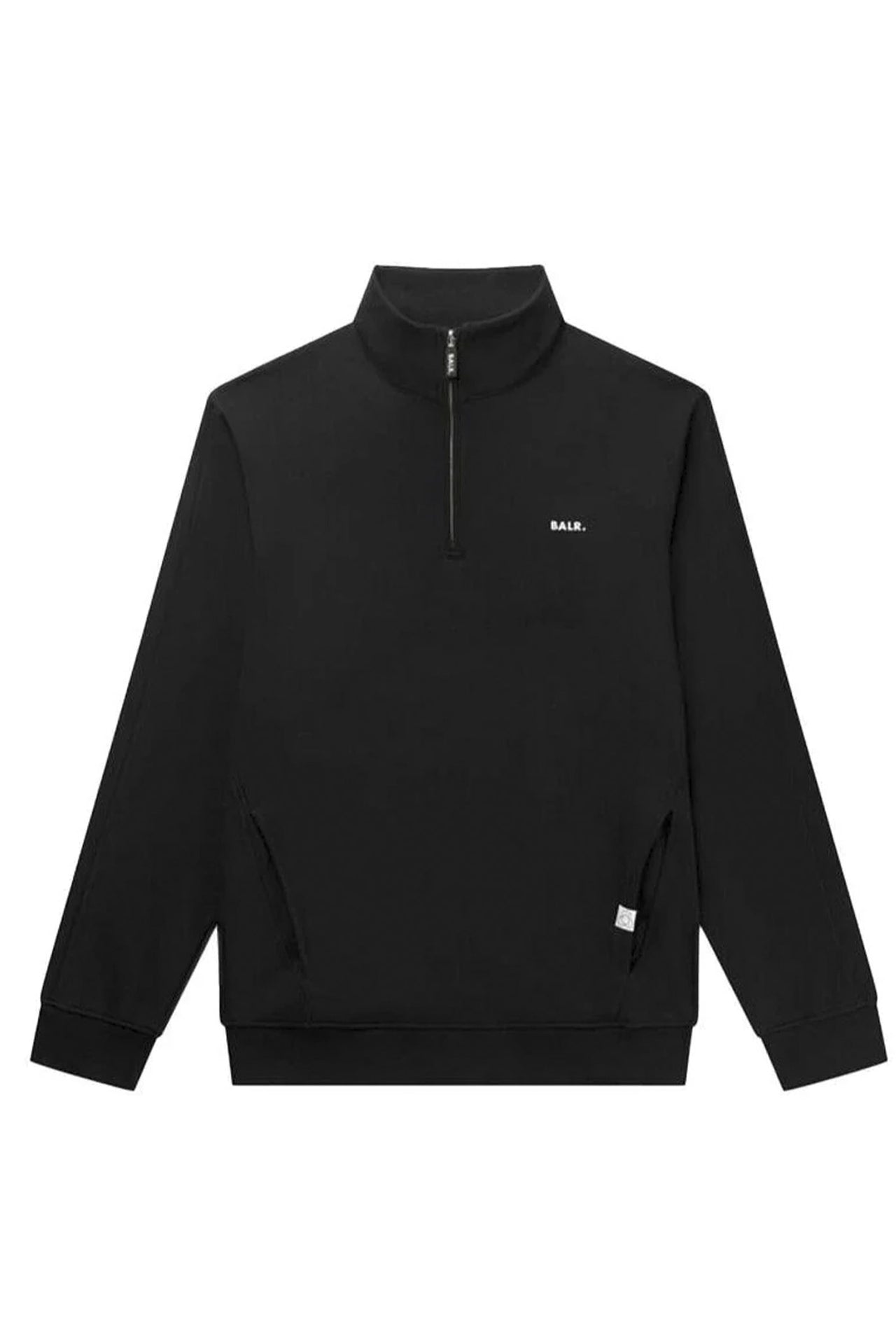 Chaqueta Balr Brand Regular Fit Half Zip Negro