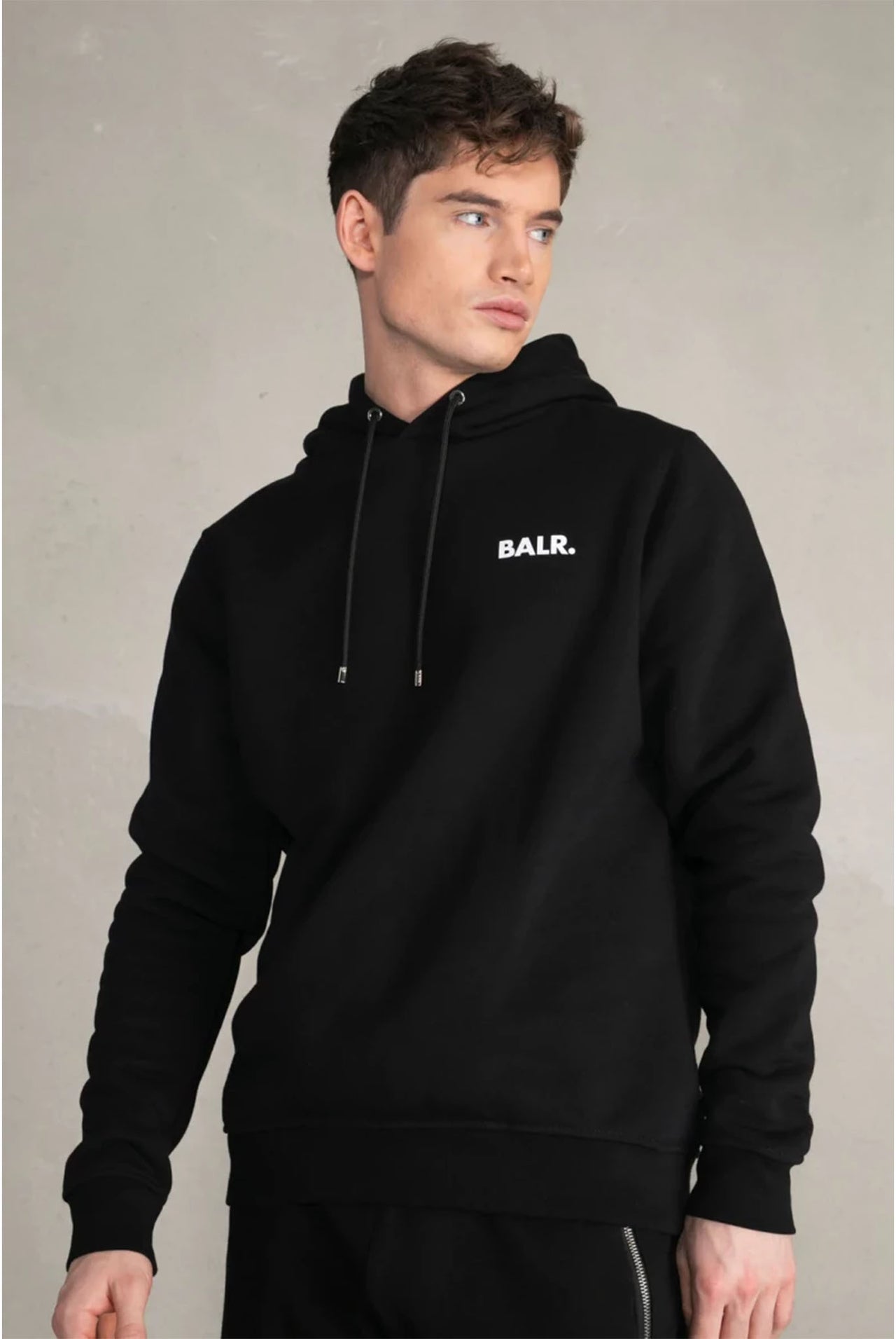 Buzo Balr Brand Straight Small Logo Jet Black