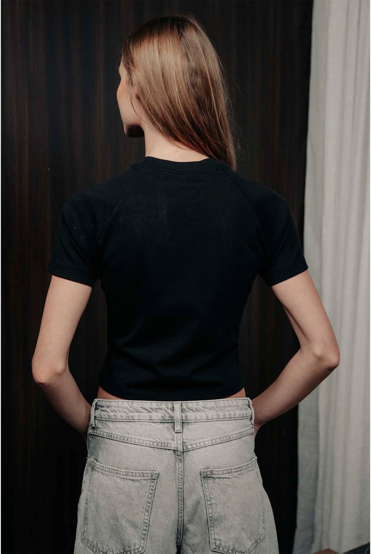 Top Blow Up Short Sleeve Black C7M-1100