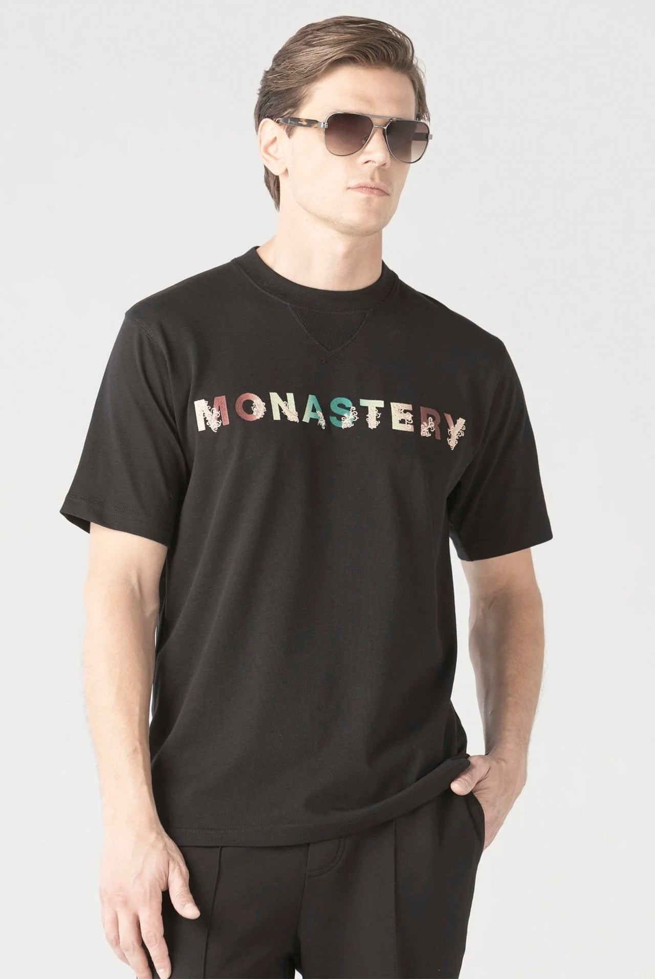 Camiseta Monastery Pouzia Black