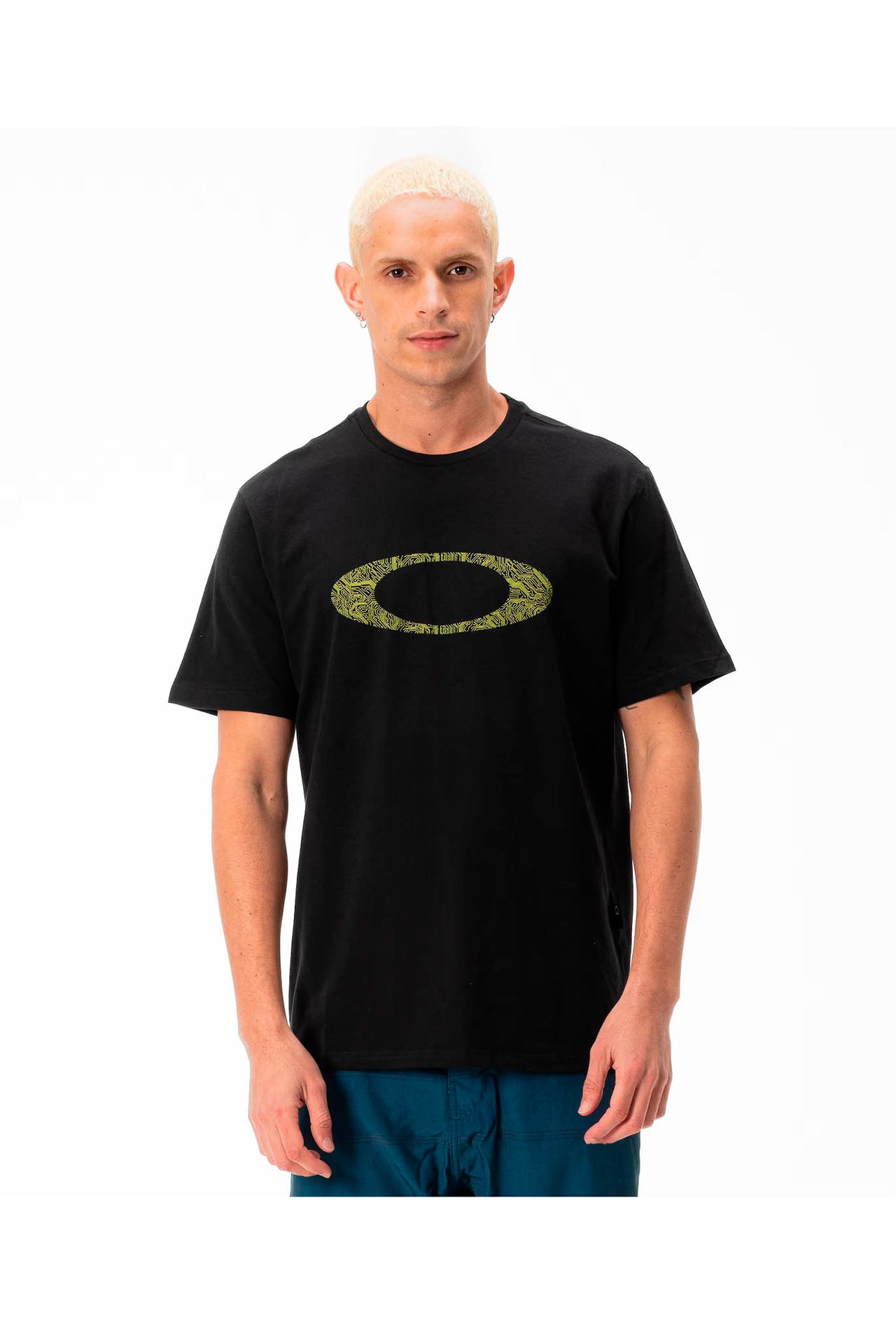Camiseta Oakley Ellipse Motherboard Blackout