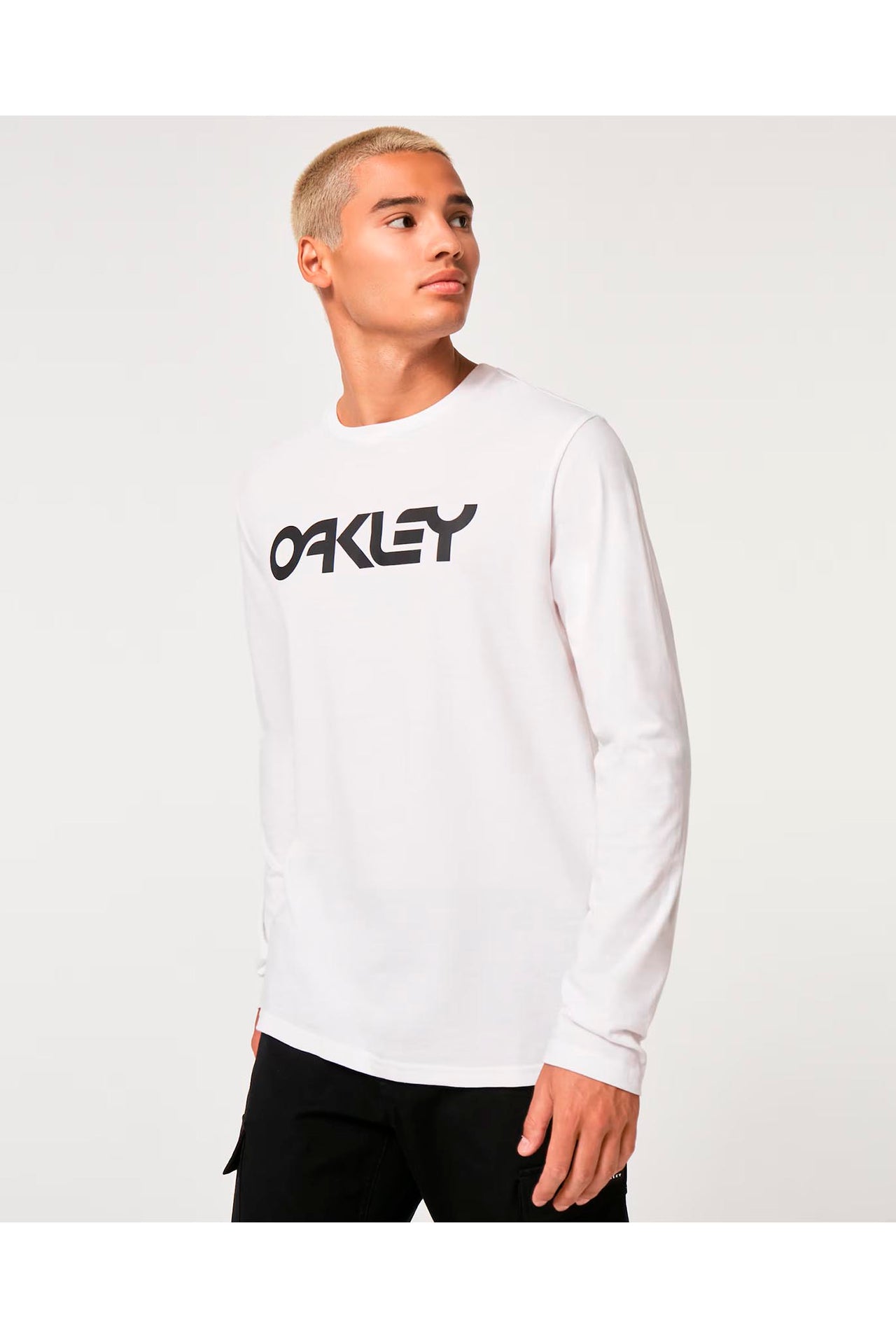 Camiseta Manga Larga Oakley Masc Mod Mark II White