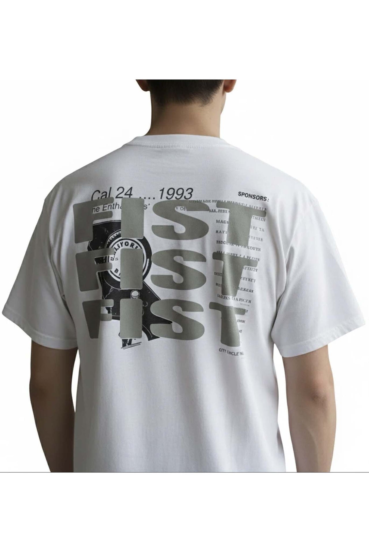 Camiseta Fist Cris Grey