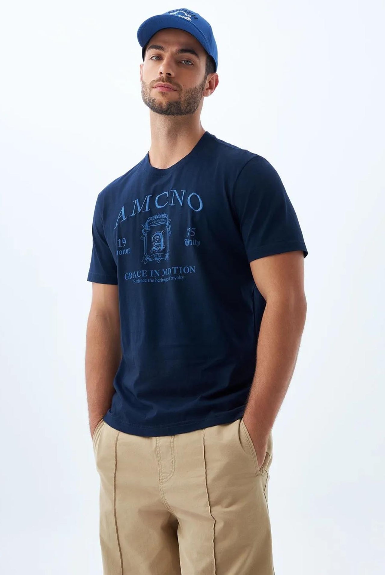 Camiseta Americanino Azul 070-849F002