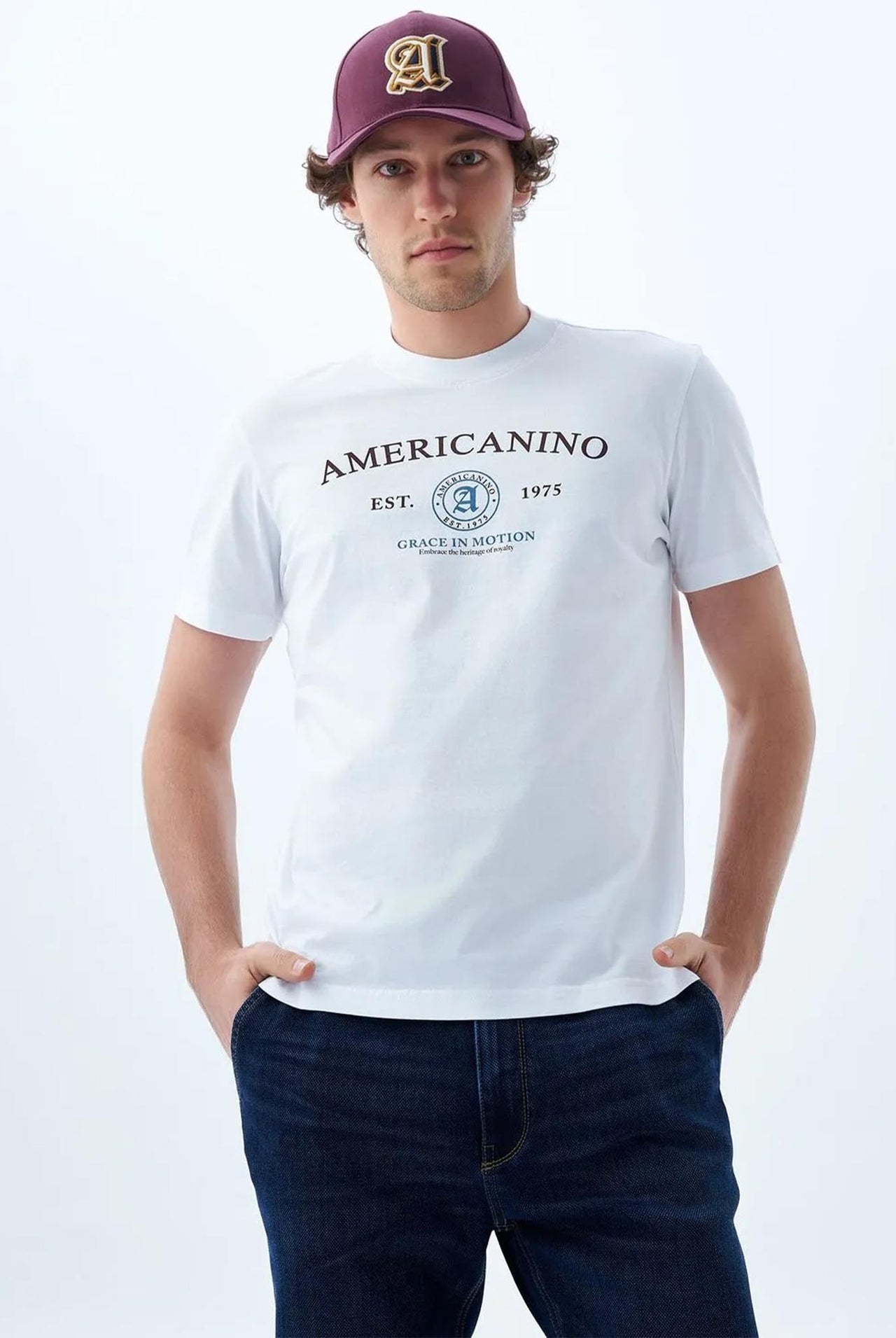 Camiseta Americanino Blanco 070-849F013