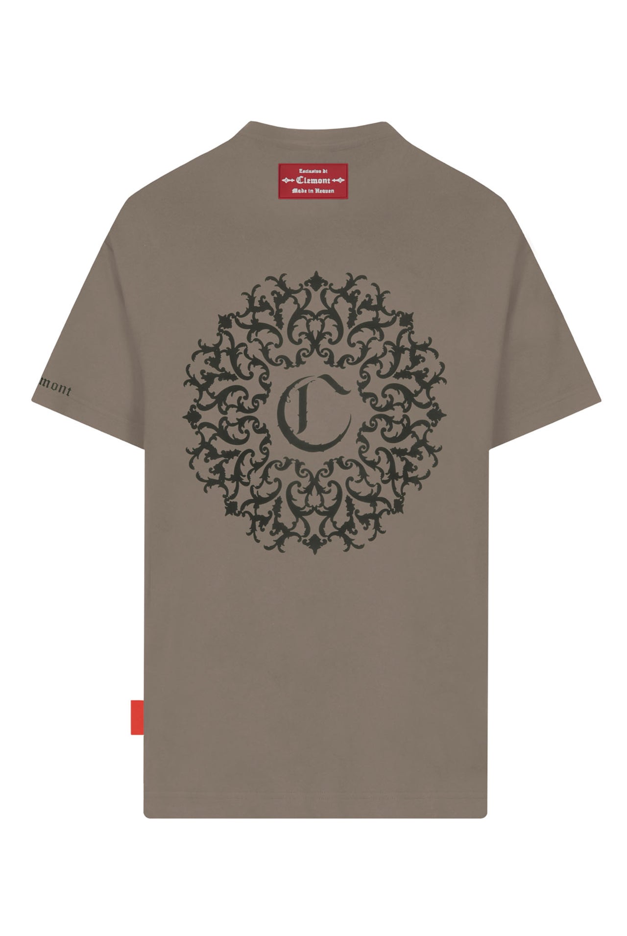 Camiseta Clemont Oversized Abbondanza Taupe 10092212