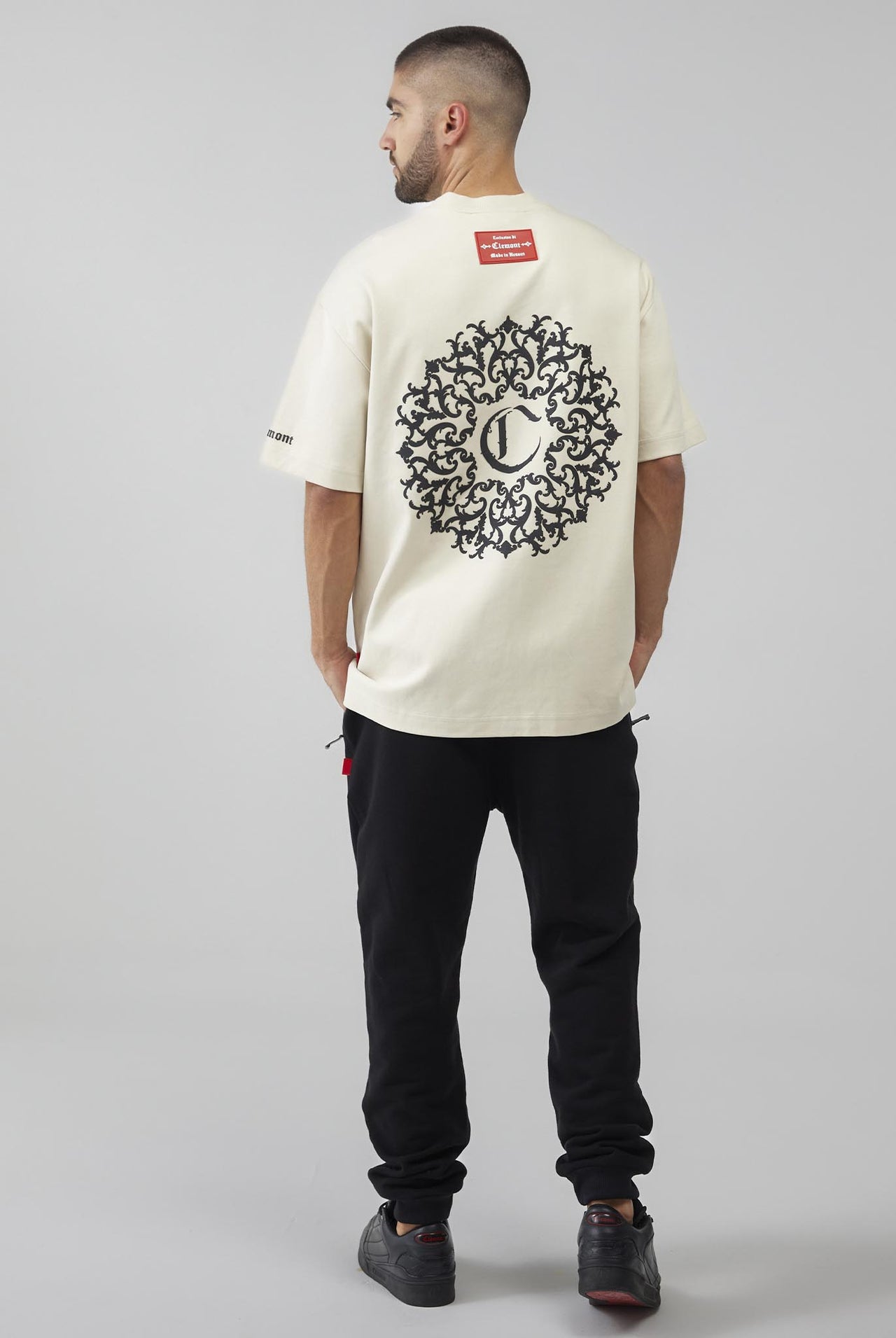 Camiseta Clemont Oversized Abbondanza Coconut 10092206