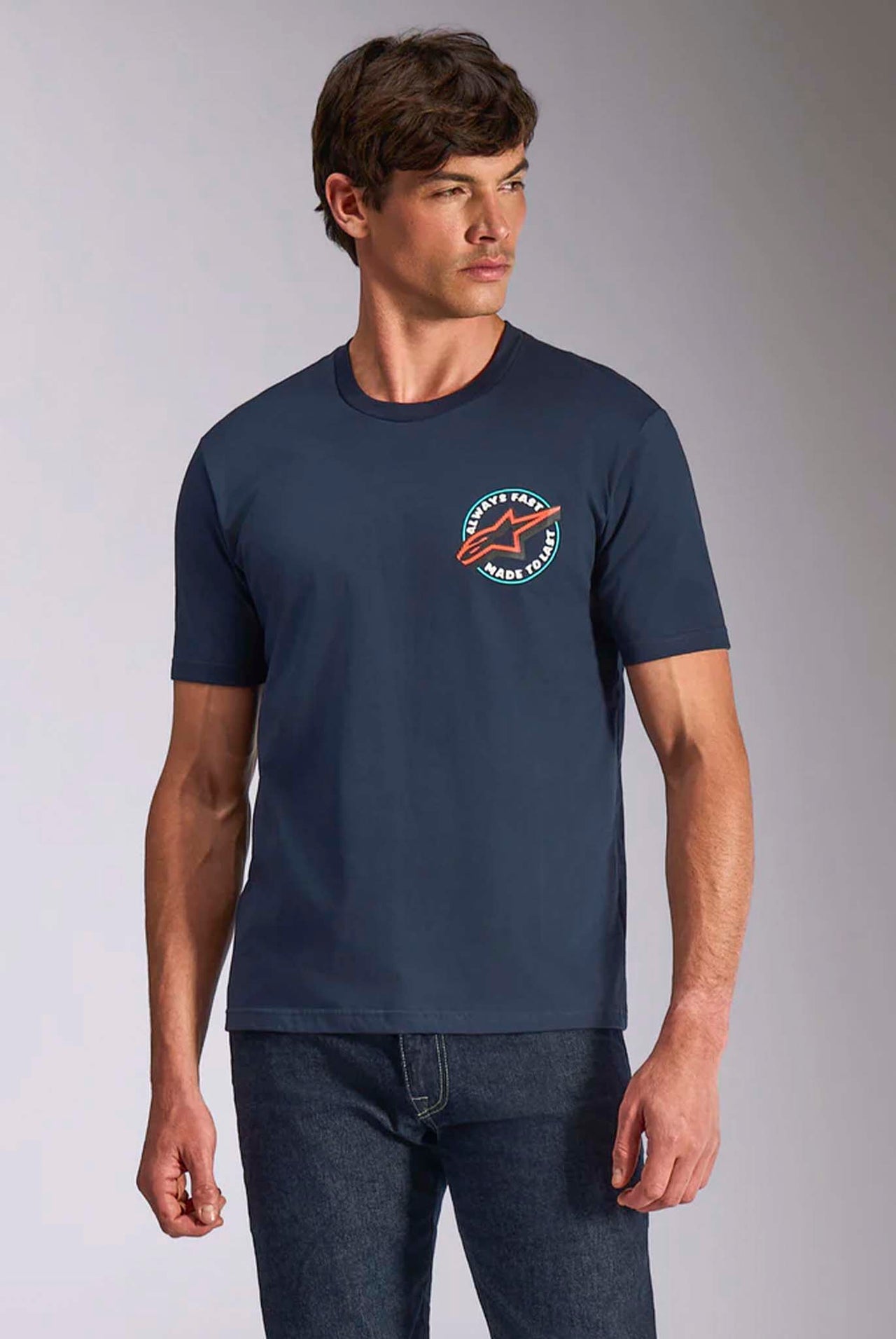 Camiseta Alpinestars Aorbit SS CSF Navy