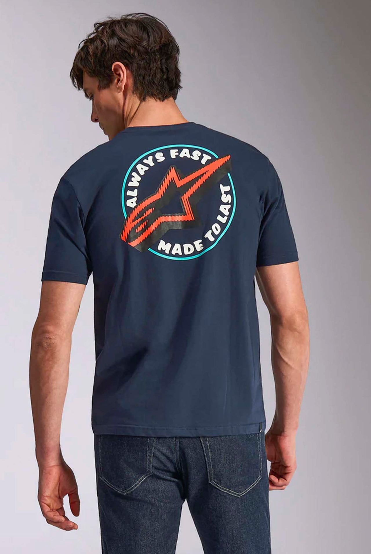 Camiseta Alpinestars Aorbit SS CSF Navy