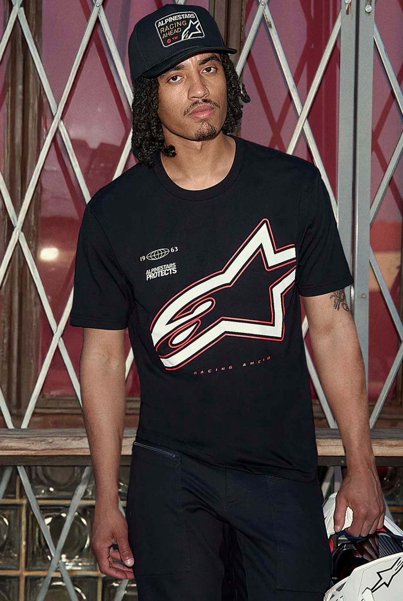 Camiseta Alpinestars Authority SS CSF Black