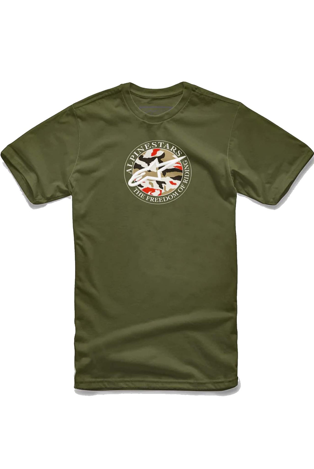 Camiseta Alpinestars Dot Camo Verde