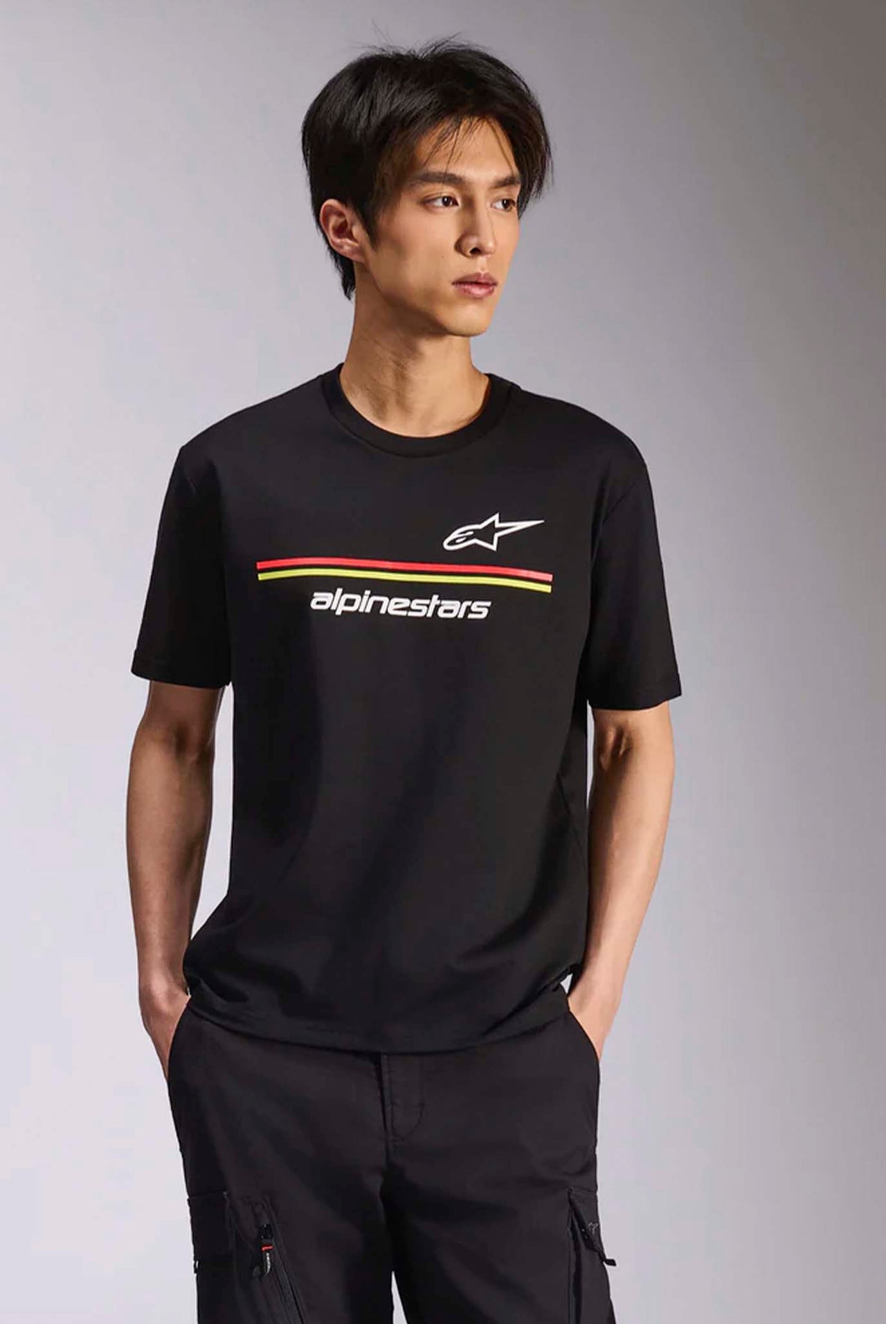 Camiseta Alpinestars Lanes SS CSF Black