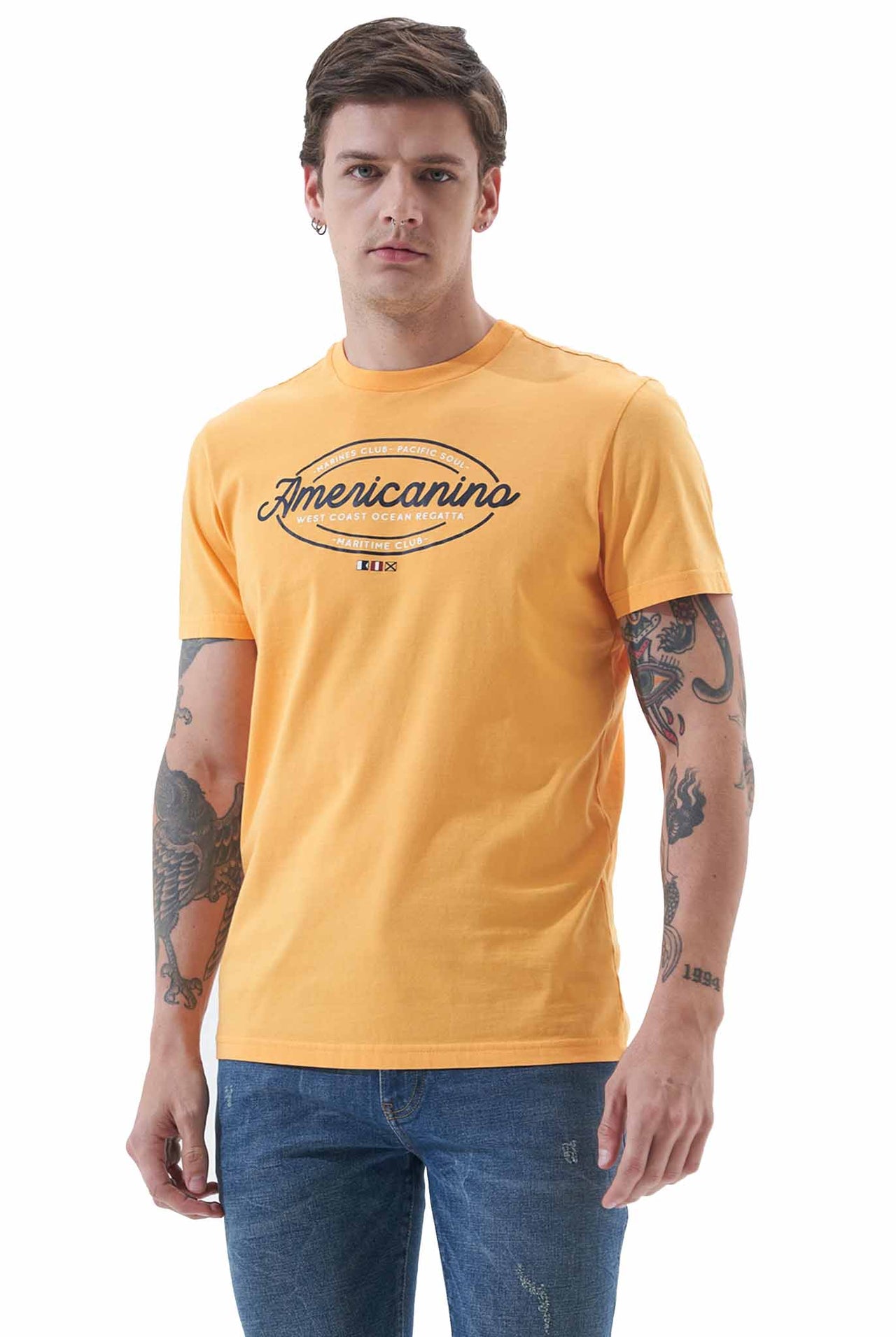 Camiseta Americanino Amarillo 070-841F002