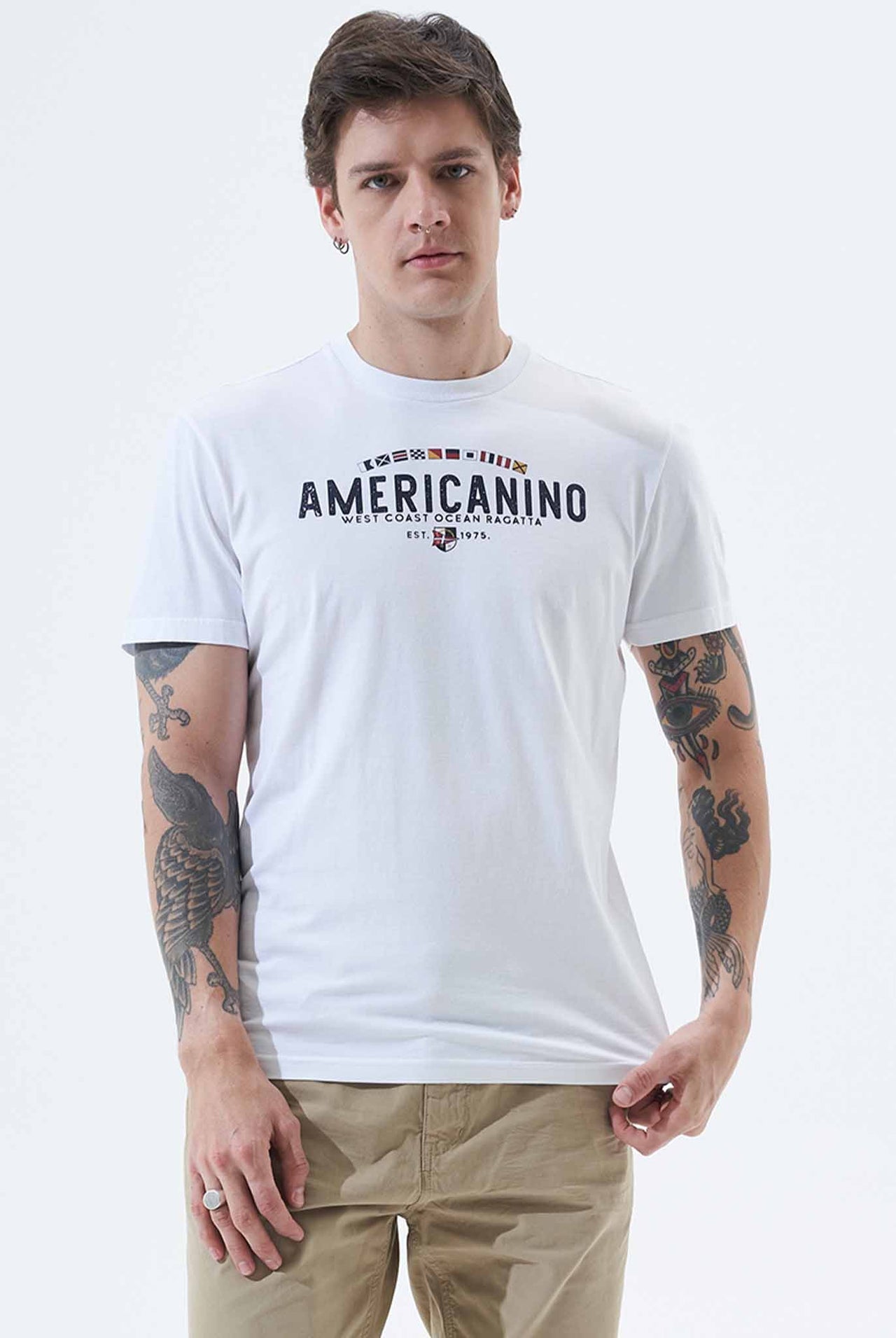 Camiseta Americanino Blanco 070-841F002