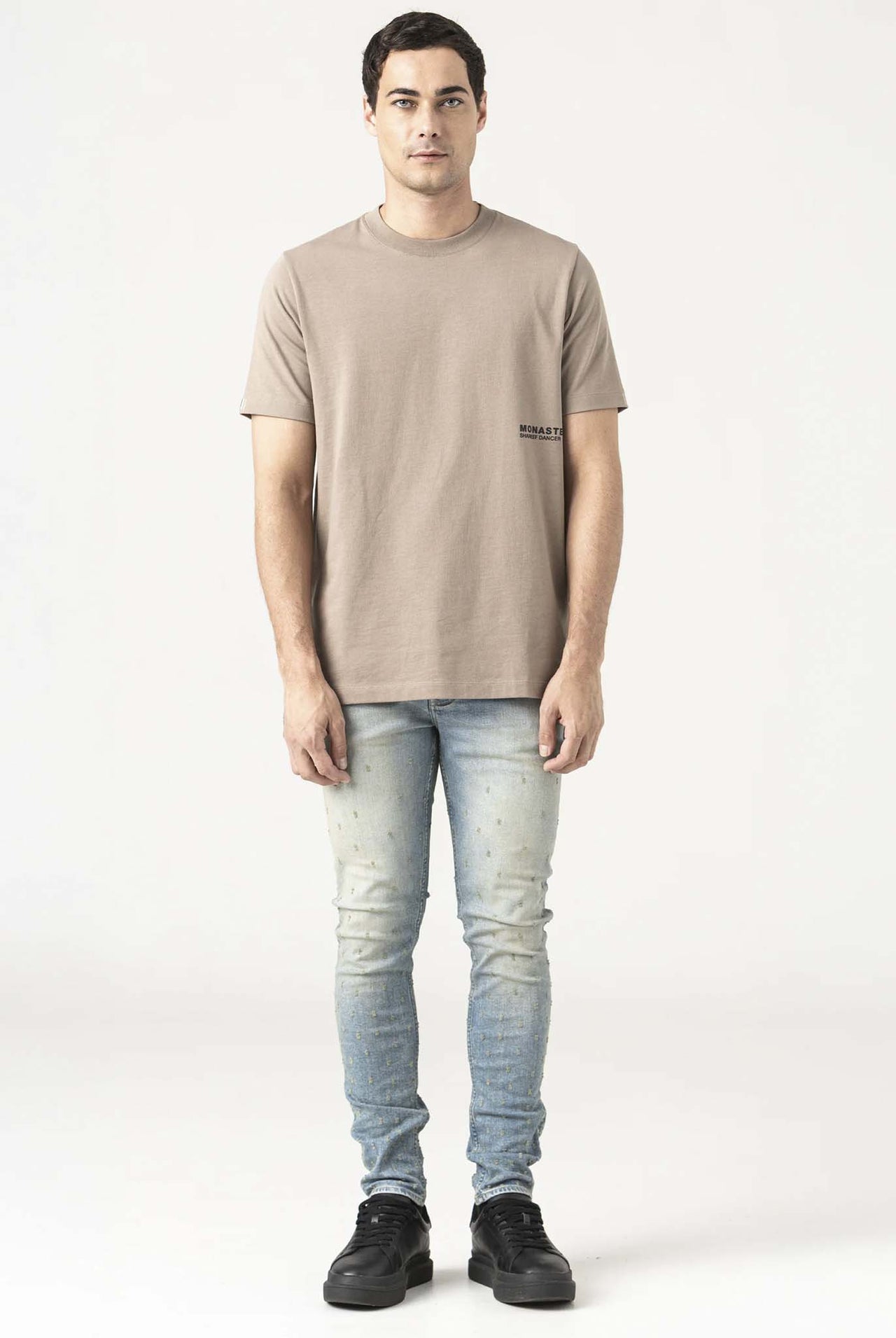 Camiseta Monastery Applejack Taupe Gray