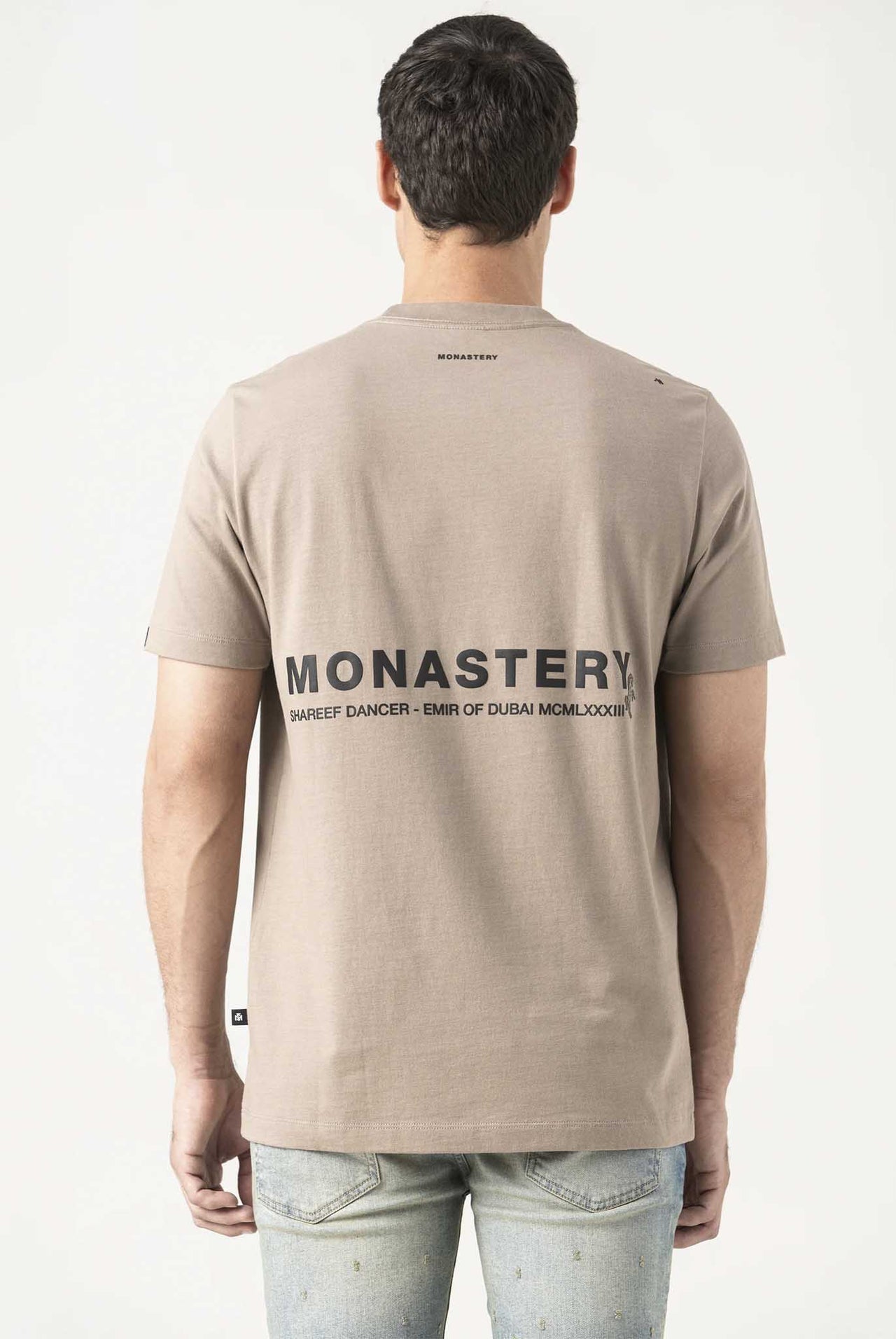 Camiseta Monastery Applejack Taupe Gray