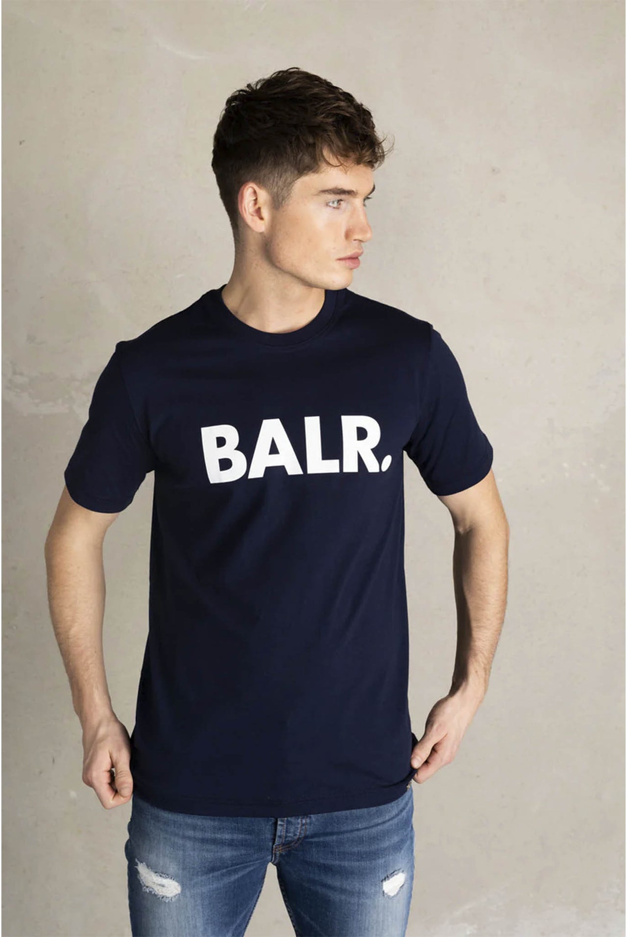 Camiseta Balr Brand Straight Azul