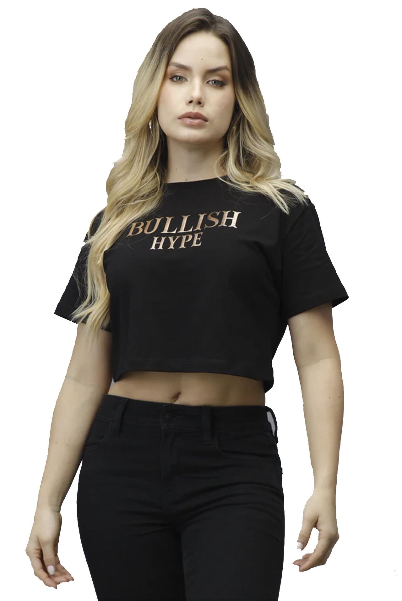 Crop top Bullish Hype Selenium Black