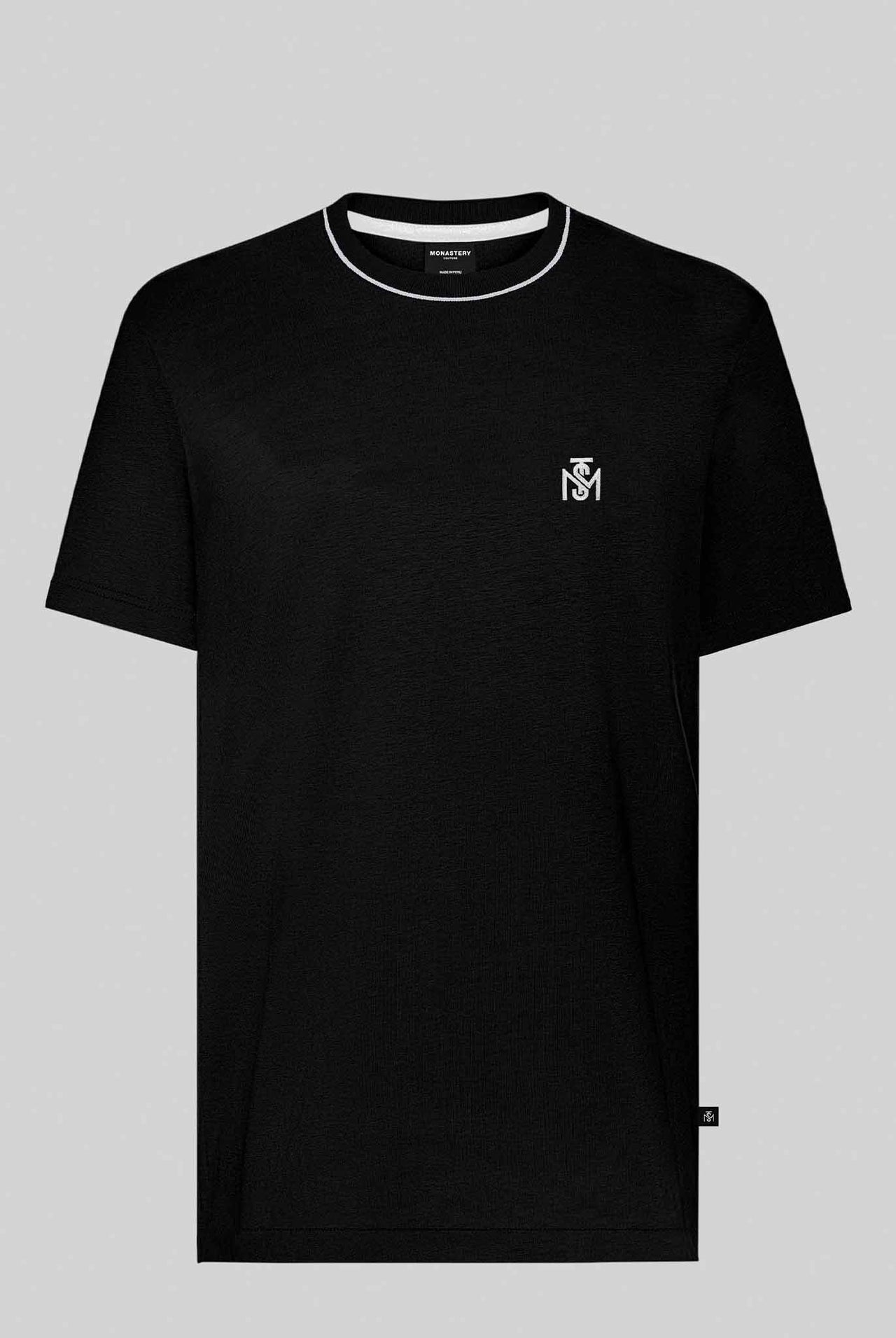 Camiseta Ebulus Regular Negro Monastery